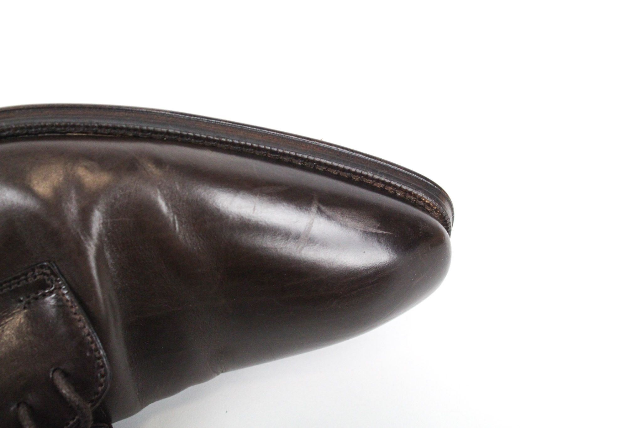 Suitsupply EU43 Brown Leather Low-Top Laced 72584 Size US 10 / EU 43 - 15 Thumbnail