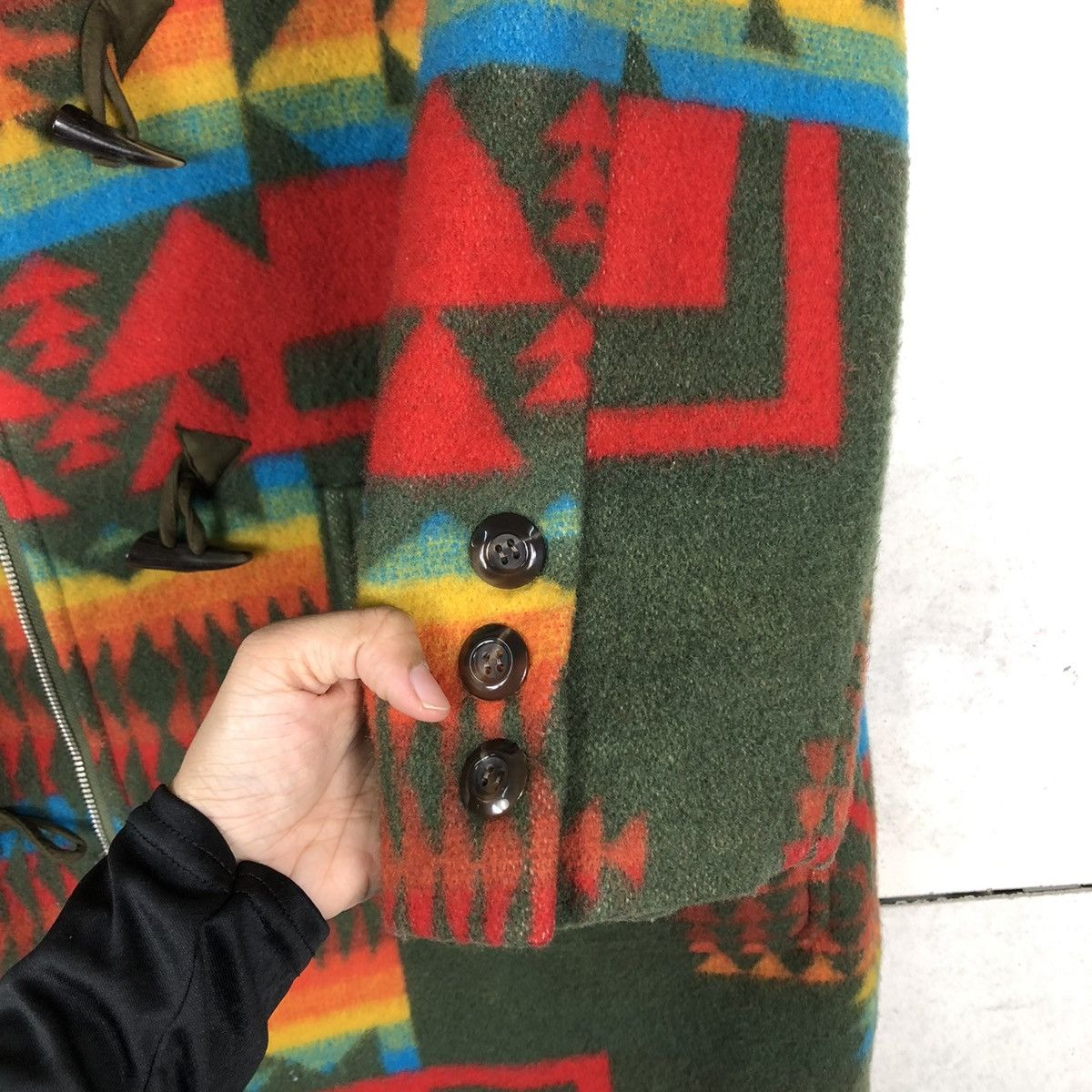 Hysteric Glamour 🔥VINTAGE WOOL JACKET DIFFERENCE SUMIKO JAPAN NAVAJO NATIVE Size US M / EU 48-50 / 2 - 17 Thumbnail