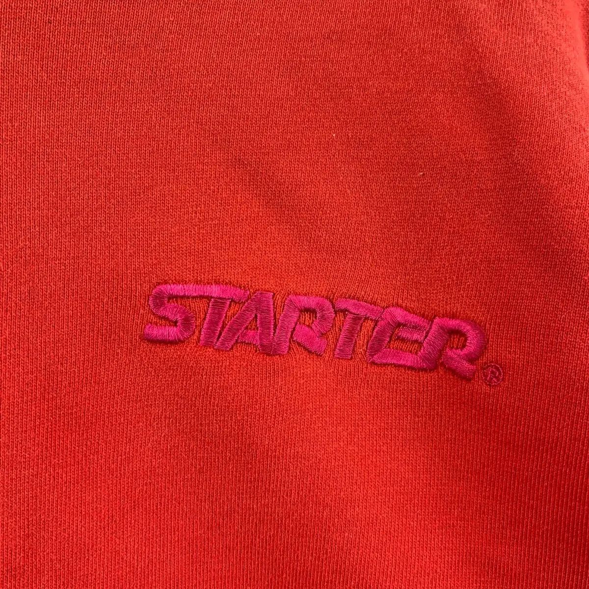 Starter Vintage STARTER SPORTSWEAR V Neck Sweatshirt Ringer Sweater Size M / US 6-8 / IT 42-44 - 3 Thumbnail