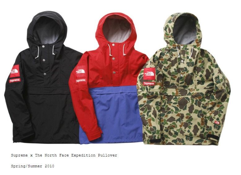 Supreme × The North Face Supreme The North Face SS10 Expedition Pullover Red Blue Size US XL / EU 56 / 4 - 9 Thumbnail