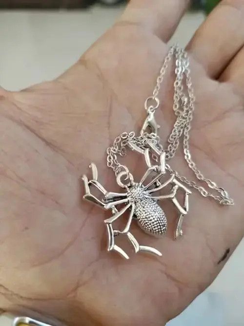 Jewelry Spider Halloween Pendants Cross Chain Necklace🔥🔥🔥 Size ONE SIZE - 2 Thumbnail