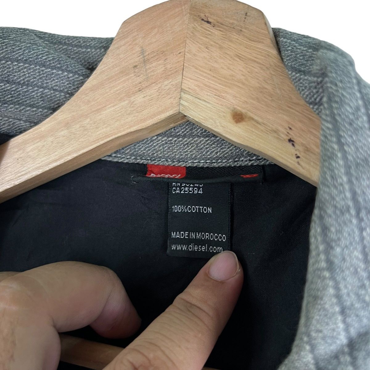 Diesel 🔥VINTAGE BIKER JACKET ZIPPER DIESEL JAPAN Size US S / EU 44-46 / 1 - 11 Thumbnail