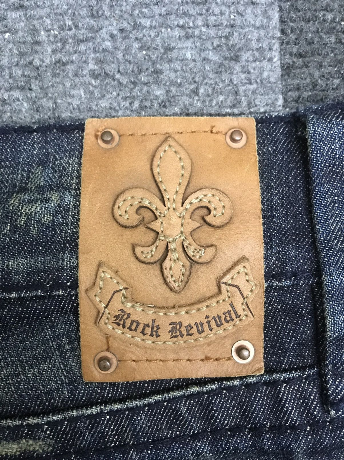 Rock Revival 💥FLARE💥ROCK REVIVAL CRASH STYLE FLARE DENIM F328 Size US 30 / EU 46 - 17 Thumbnail