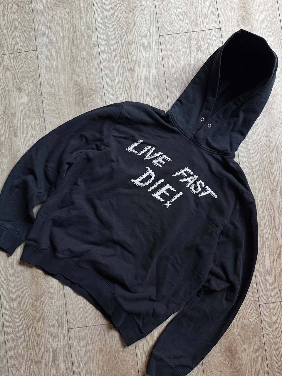 hoodie Alexander McQueen Live fast die Streetwear