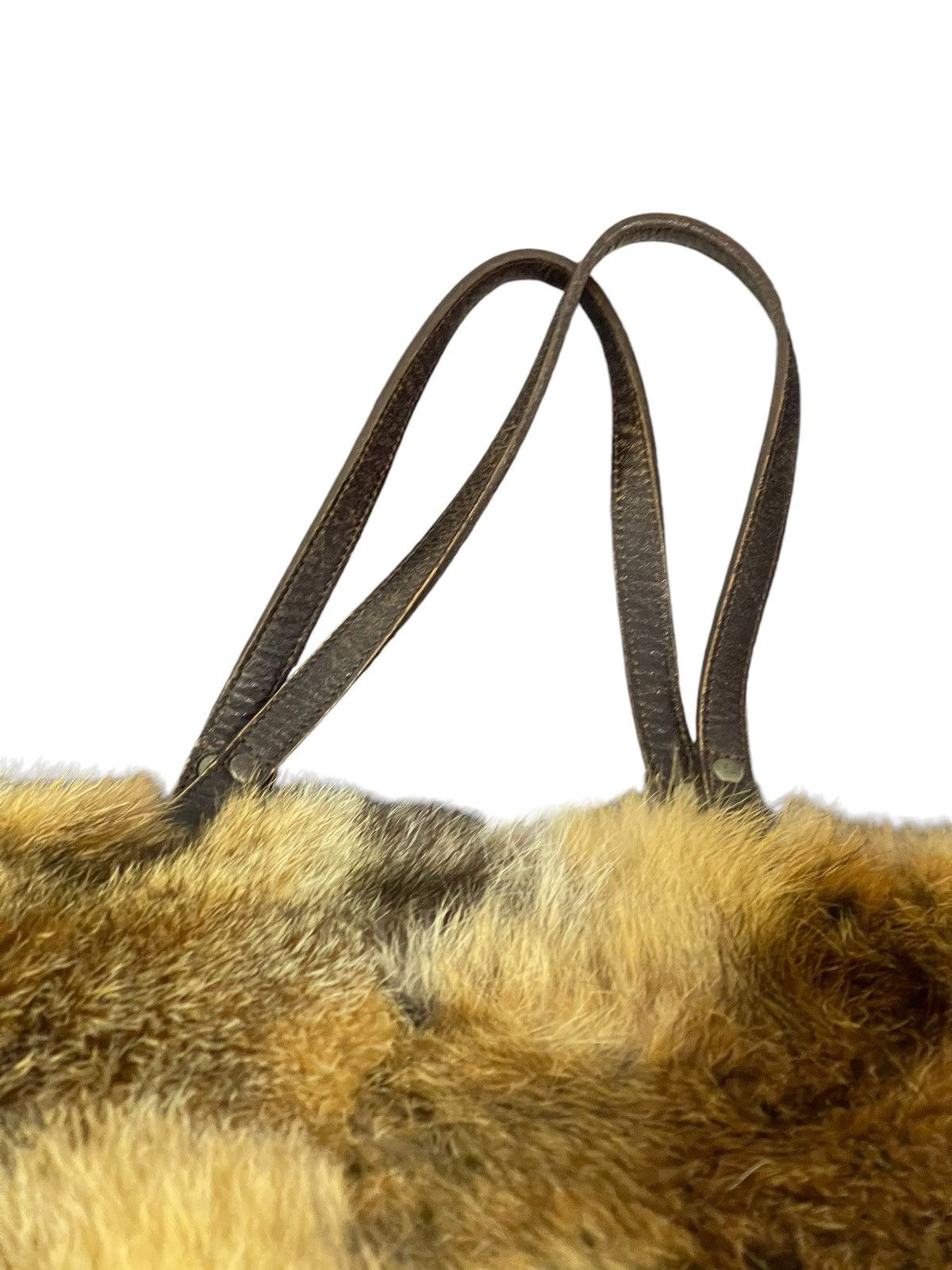Genuine Leather Shearling Leather Vtg Unknown Japan Tote Shoulder Bag 1🟩1 Size ONE SIZE - 11 Thumbnail