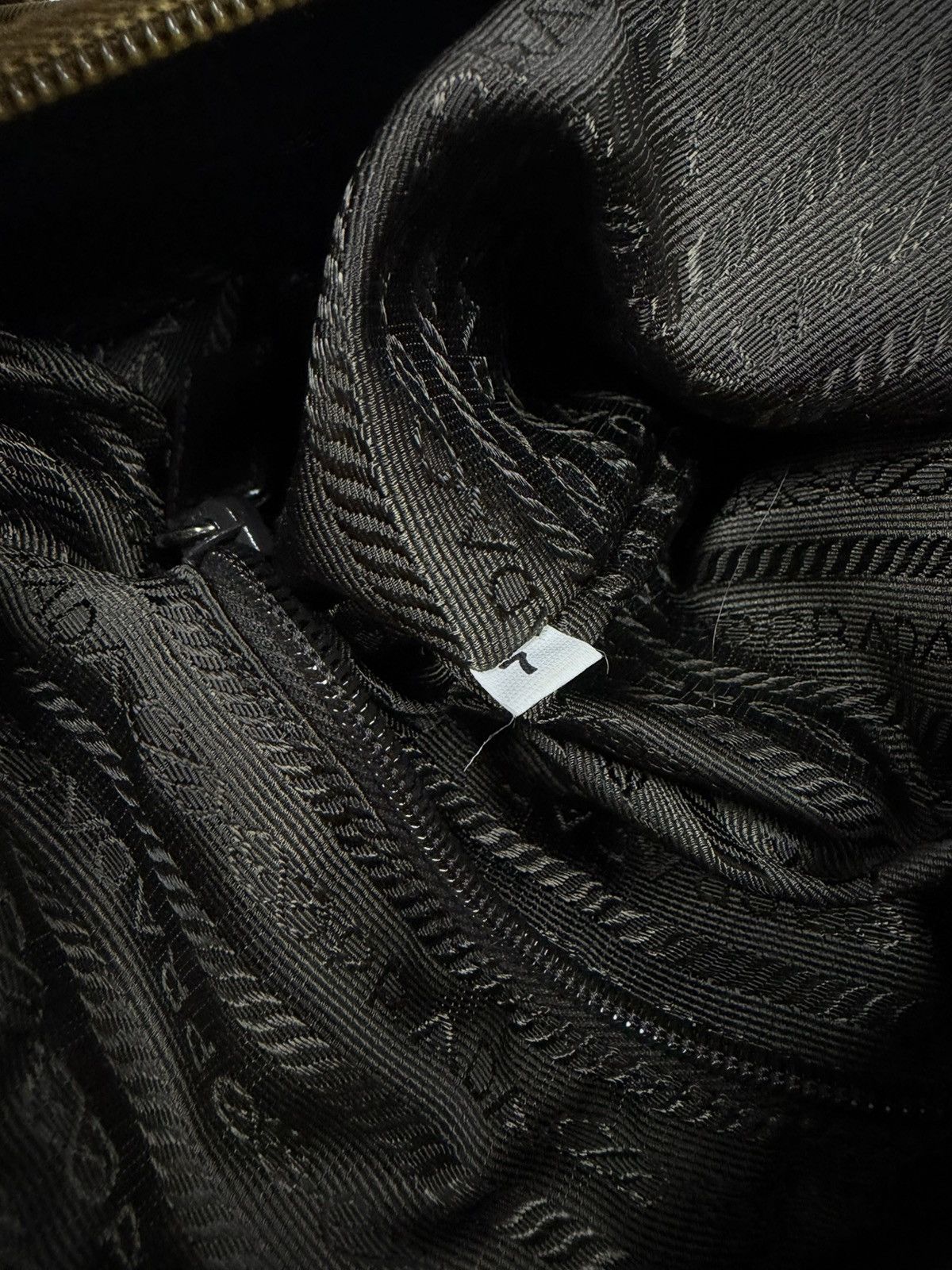 Prada Prada ‘Tobacco’ Vela Nylon Messenger Bag Size ONE SIZE - 10 Thumbnail