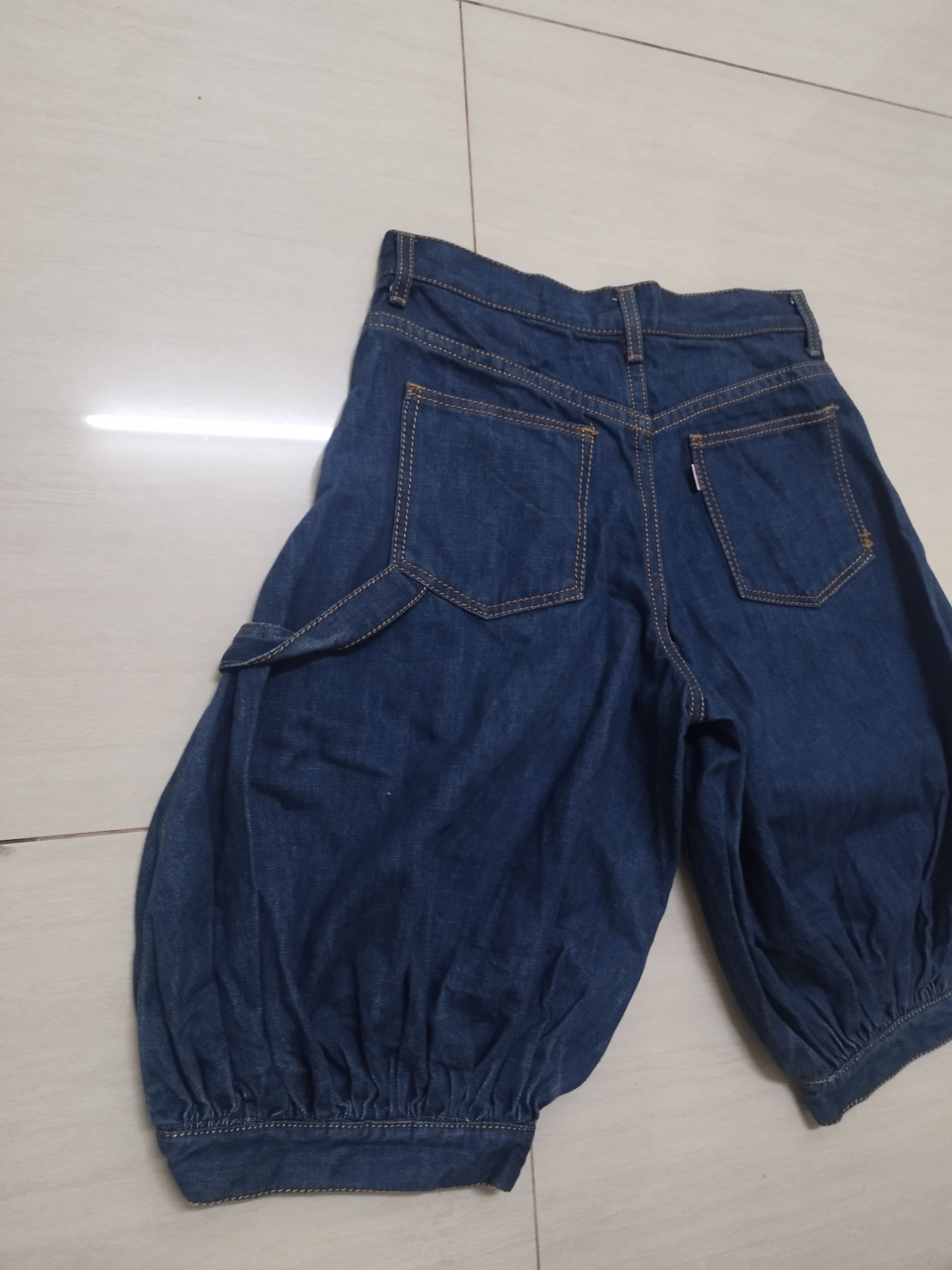 Issey Miyake Ne-net issey miyake short ballon Denim pants Size US 30 / EU 46 - 6 Thumbnail