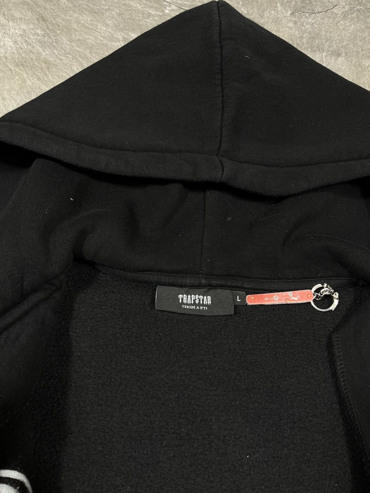 Trapstar London Trapstar London Embroidered Big Logo Zip Up Hoodie Size US L / EU 52-54 / 3 - 11 Thumbnail