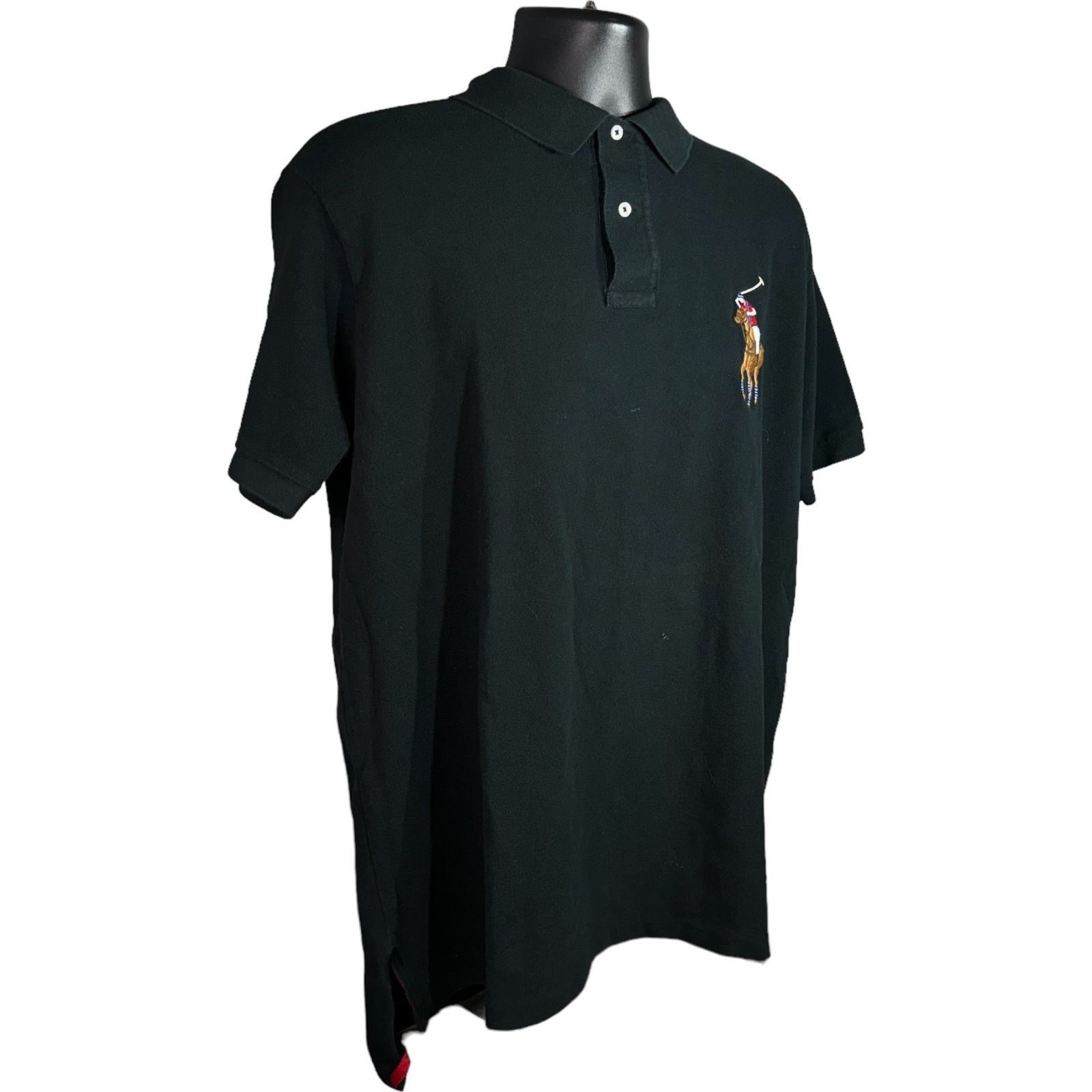 Polo Ralph Lauren Polo Ralph Lauren Big Pony Short Sleeve Polo Size US XL / EU 56 / 4 - 4 Thumbnail