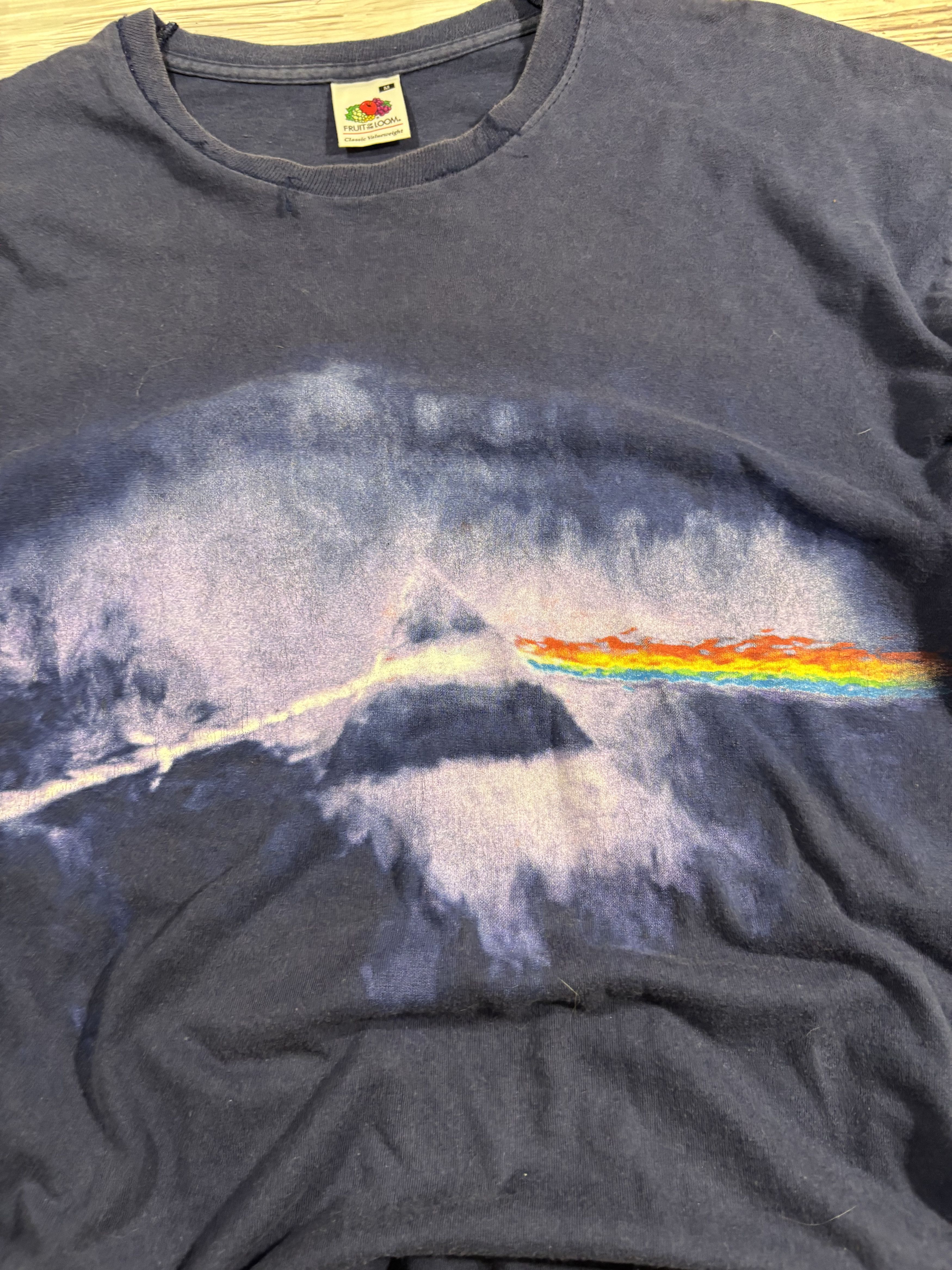 Band Tees 90’s FADED Pink Floyd Division Bell Tour T-Shirt Size US M / EU 48-50 / 2 - 2 Thumbnail