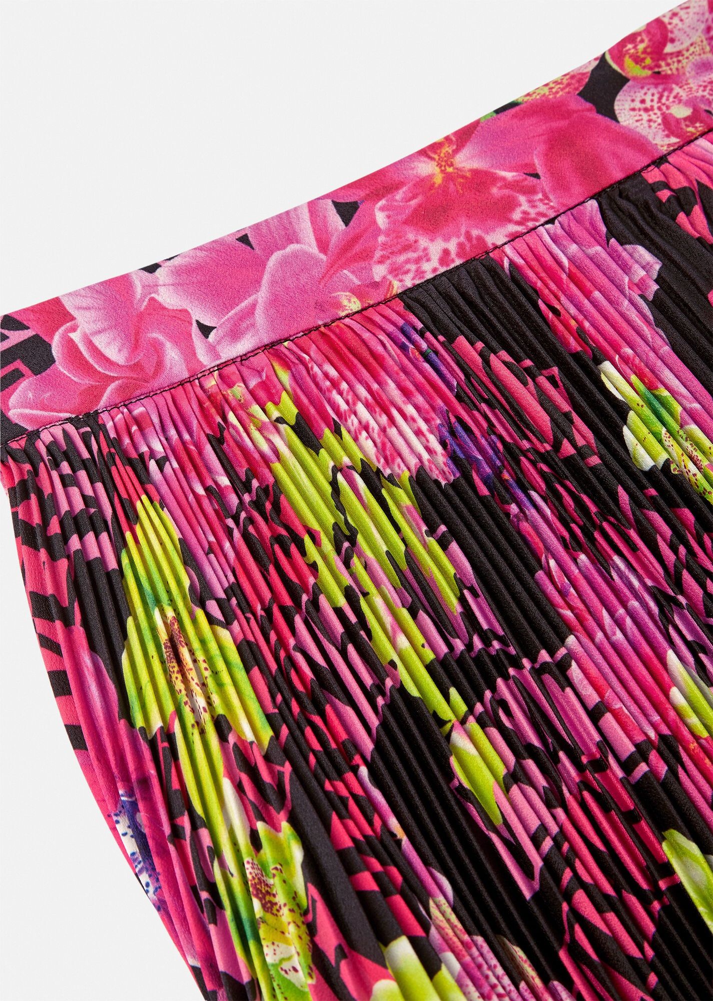 Versace o1y0226 Mini Skirt in Multicolor Size 26" / US 2 / IT 38 - 2 Thumbnail