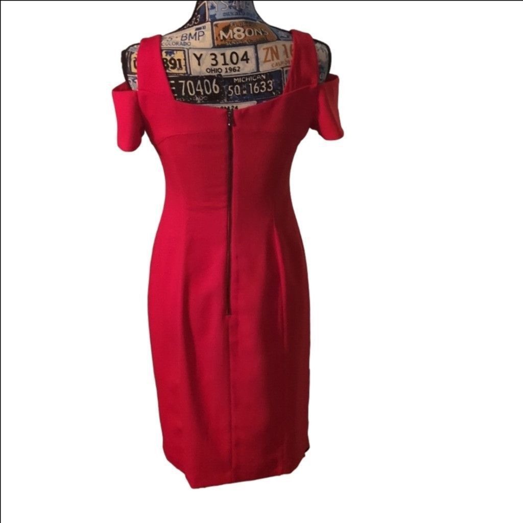 Other NUE By Shani Red Dress Size 2 Size XS / US 0-2 / IT 36-38 - 4 Thumbnail