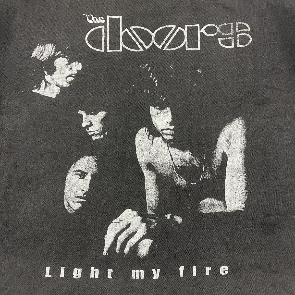 Band Tees × Vintage Vintage bootleg the doors light my life Size US M / EU 48-50 / 2 - 2 Thumbnail