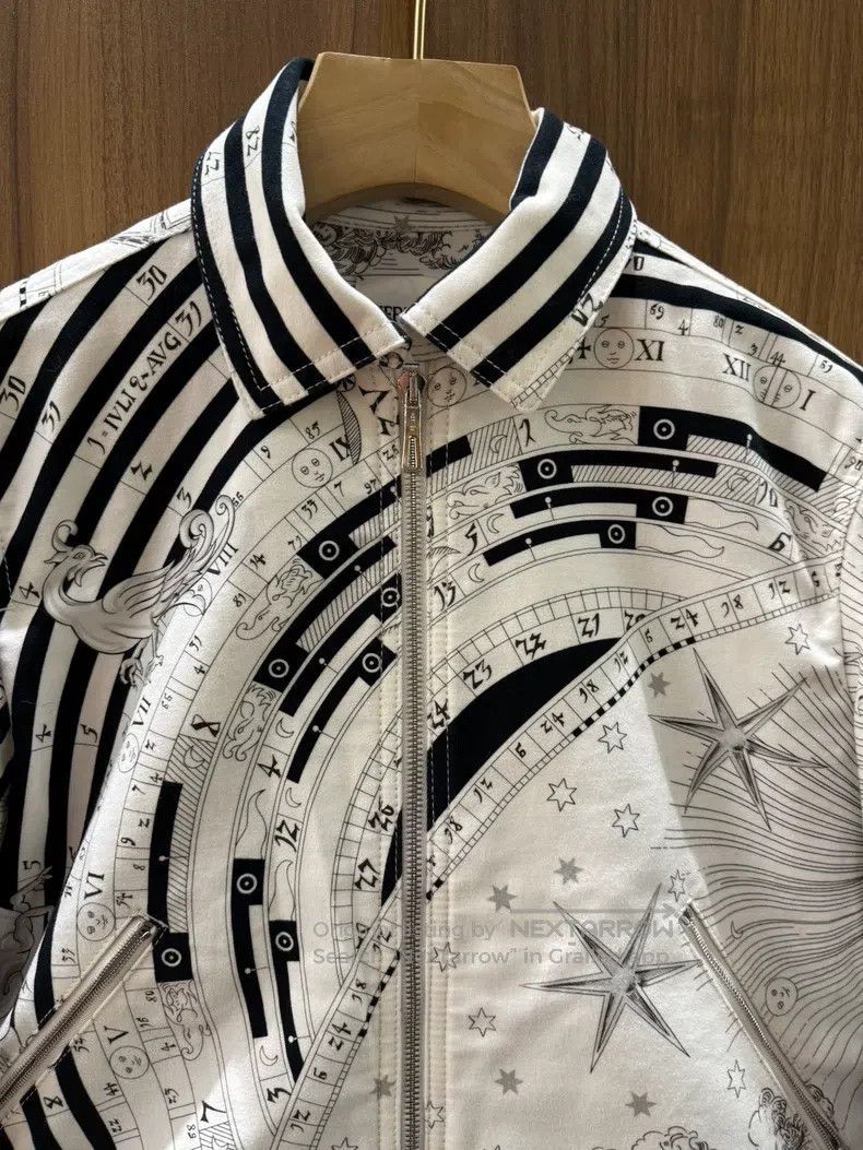 Hermes Hermes Astrology quilted jacket Size XS / US 0-2 / IT 36-38 - 3 Thumbnail