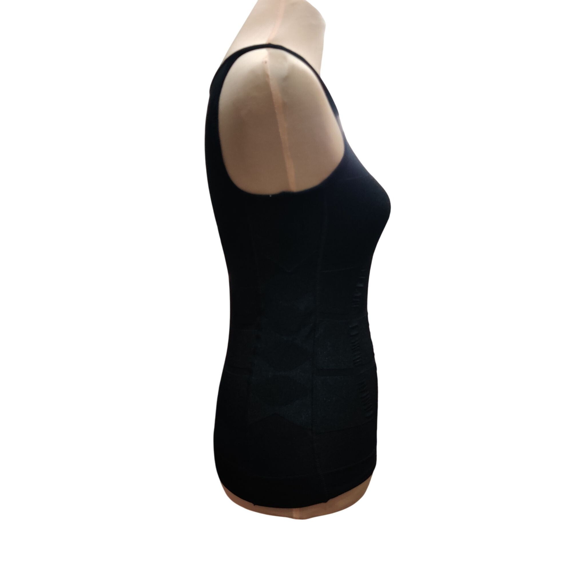 Other Black M Shaping Tank Top Moderate Compression Ribbed Control Size ONE SIZE - 11 Thumbnail
