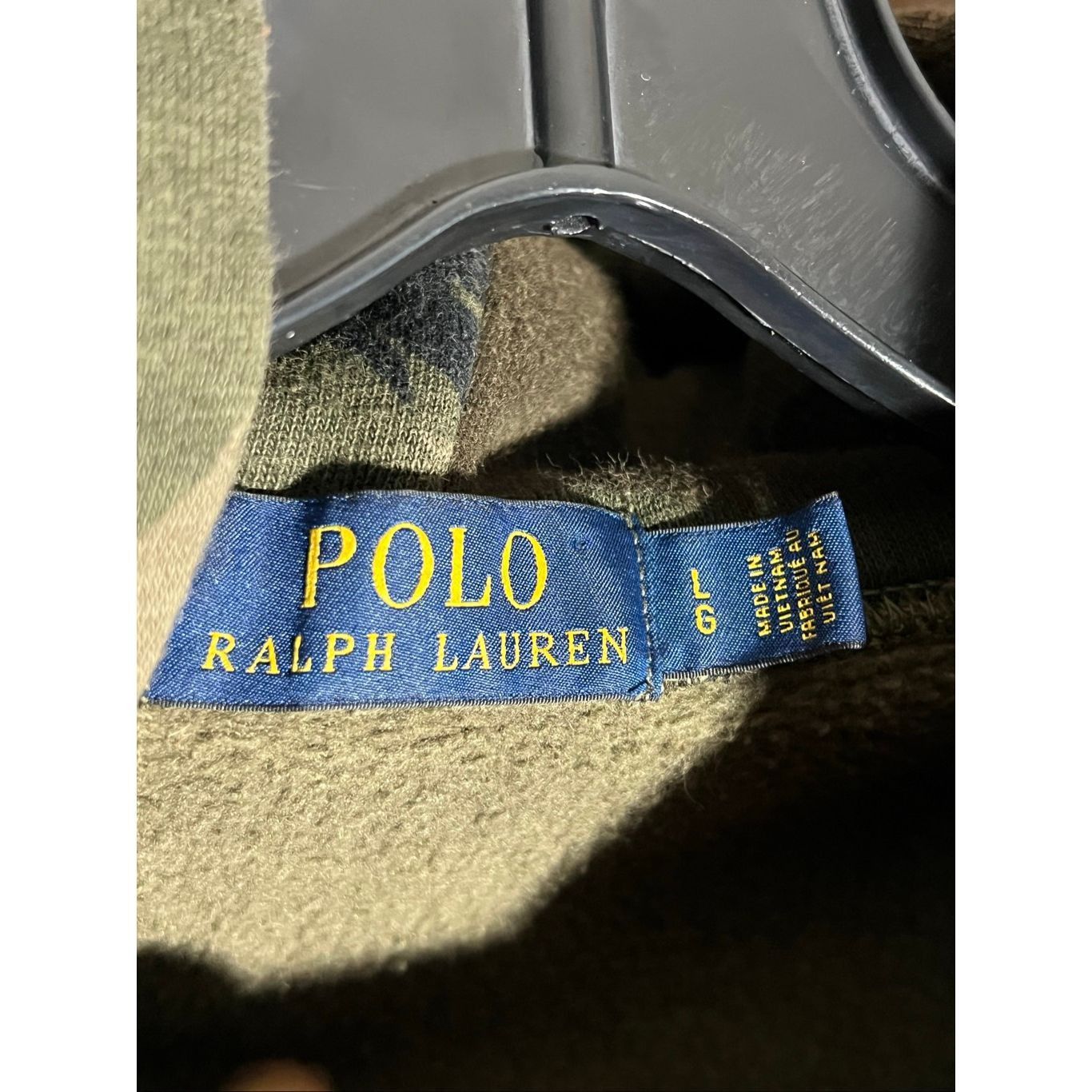 Polo Ralph Lauren Polo Ralph Lauren Pony Pullover Camo Hoodie Size US L / EU 52-54 / 3 - 4 Thumbnail