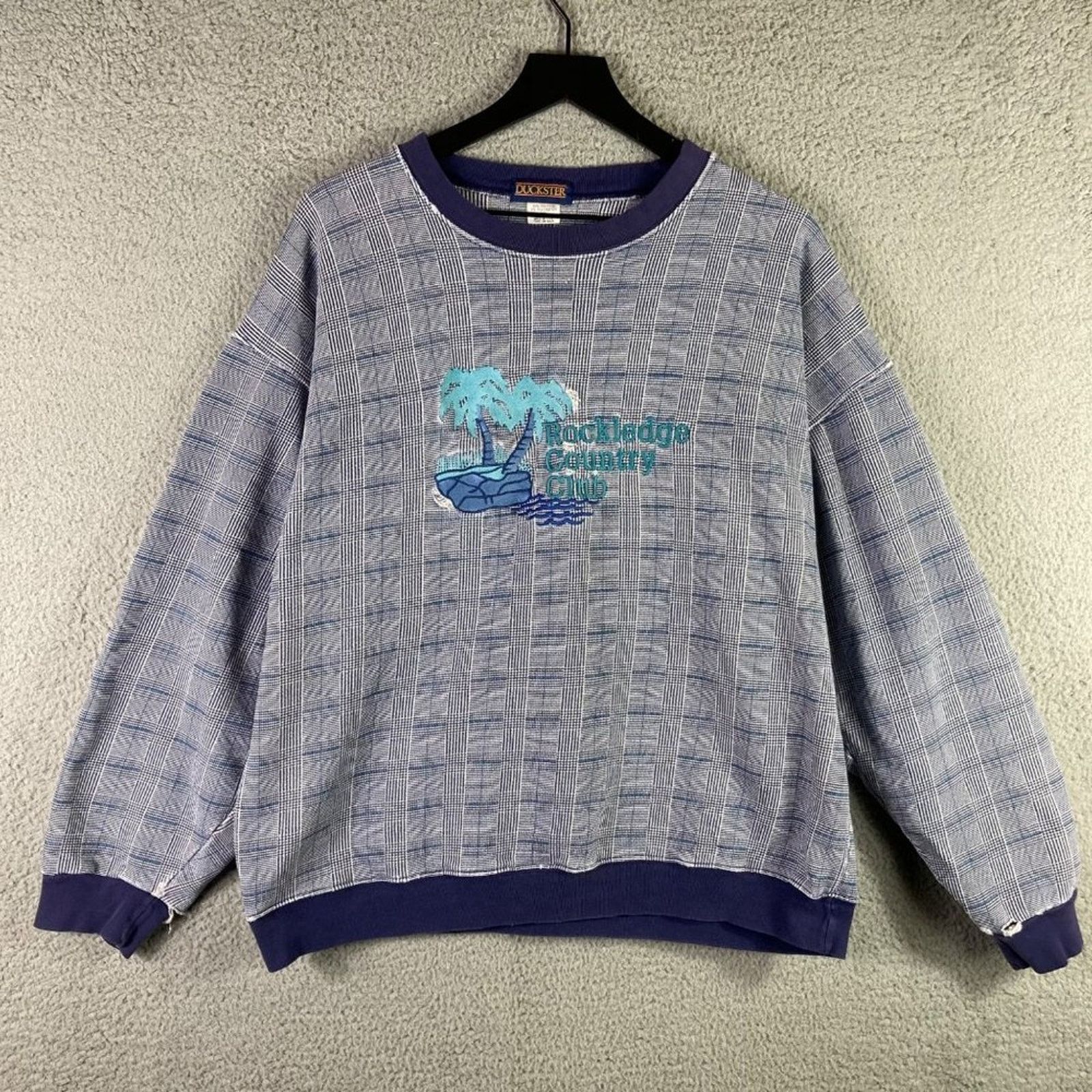Vintage Country Club Vintage Golf Sweatshirt Sweater 90s Mens Size US XL / EU 56 / 4 - 1 Thumbnail