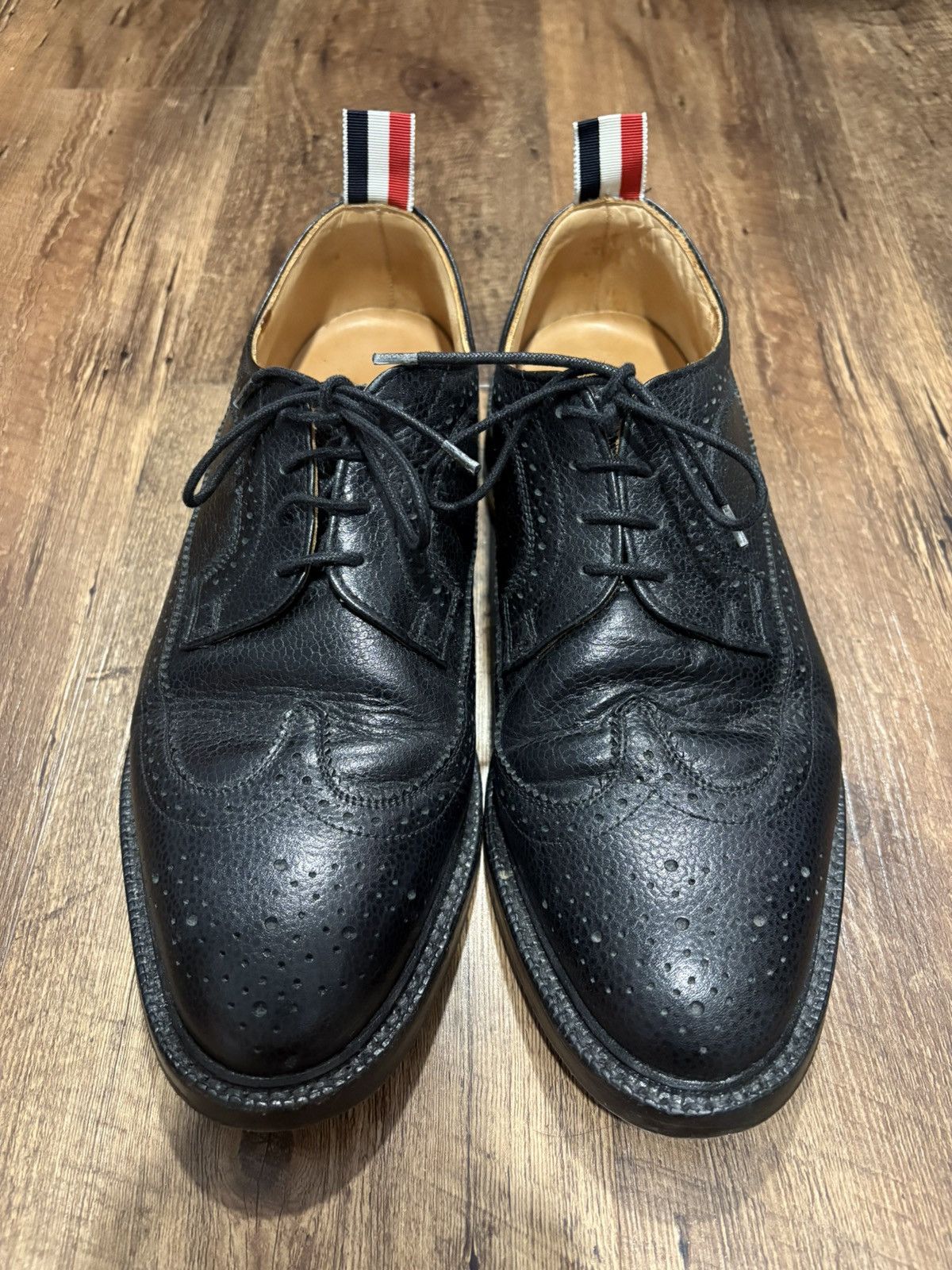 Thom Browne Thom Browne Leather Sole Longwing Brogue Size US 9 / EU 42 - 1 Thumbnail