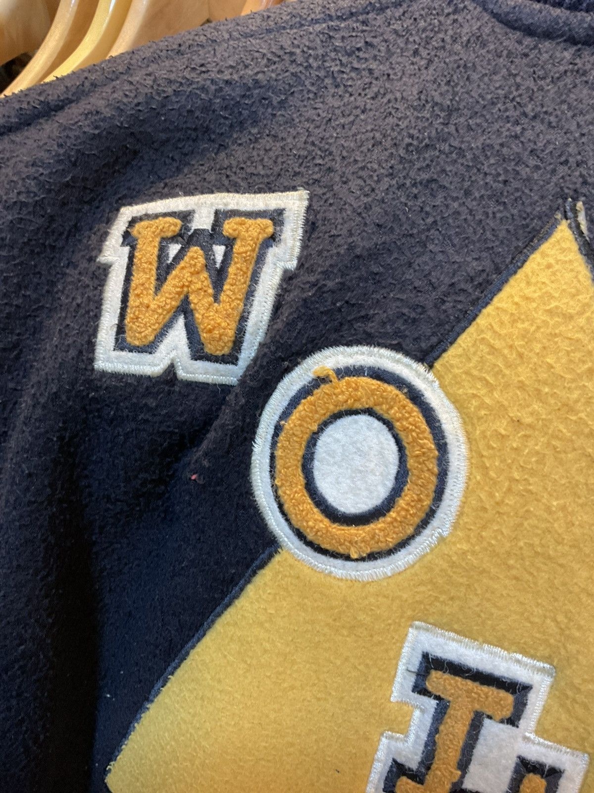 Raised By Wolves × Vintage Rare Vintage 1992 Wolves Hampton Wanderers Bomber Jacket Size US S / EU 44-46 / 1 - 12 Thumbnail
