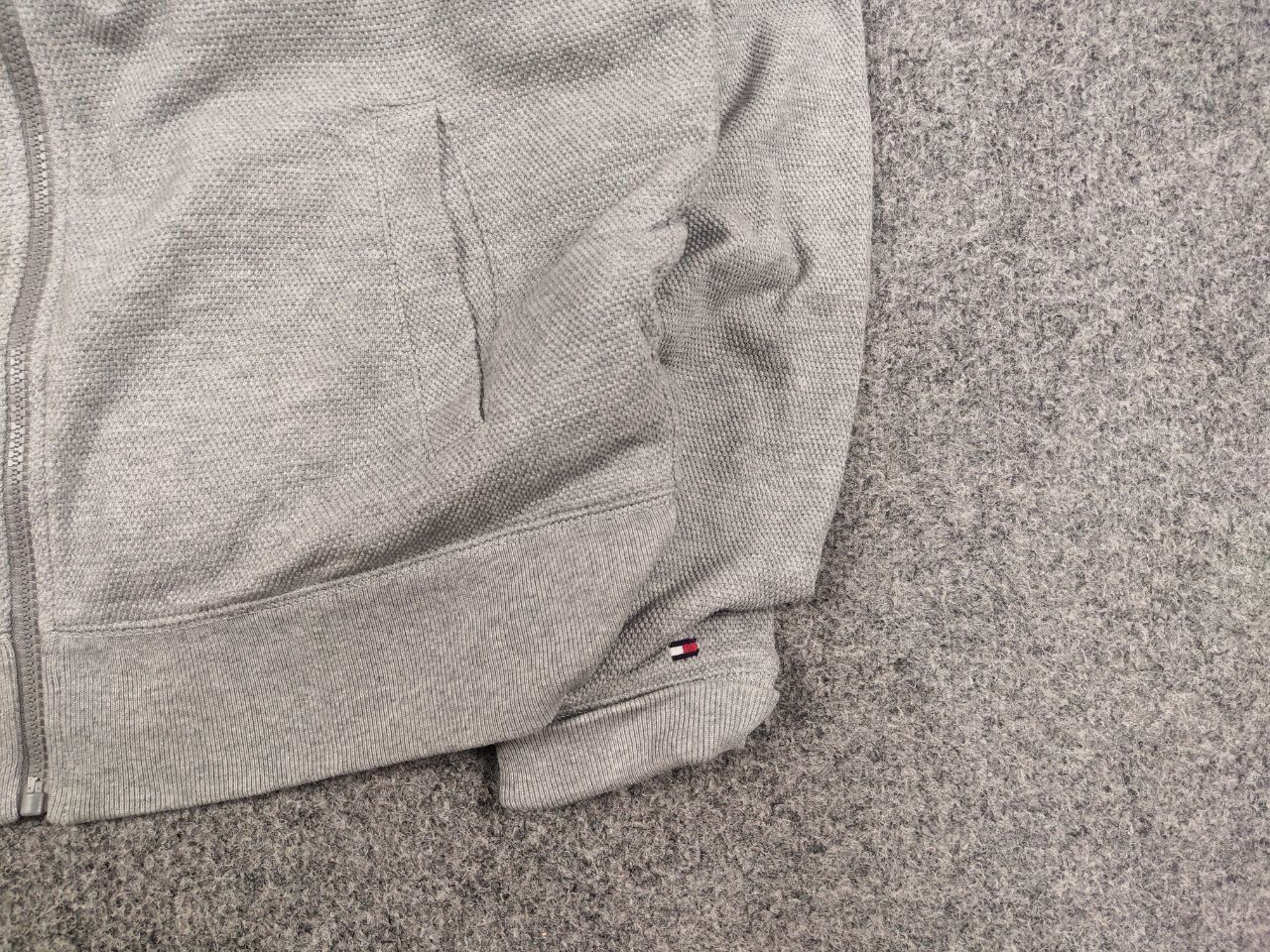 Tommy Hilfiger Tommy Hilfiger Padded with Zip Hoodie Gray Jacket Size US L / EU 52-54 / 3 - 9 Thumbnail