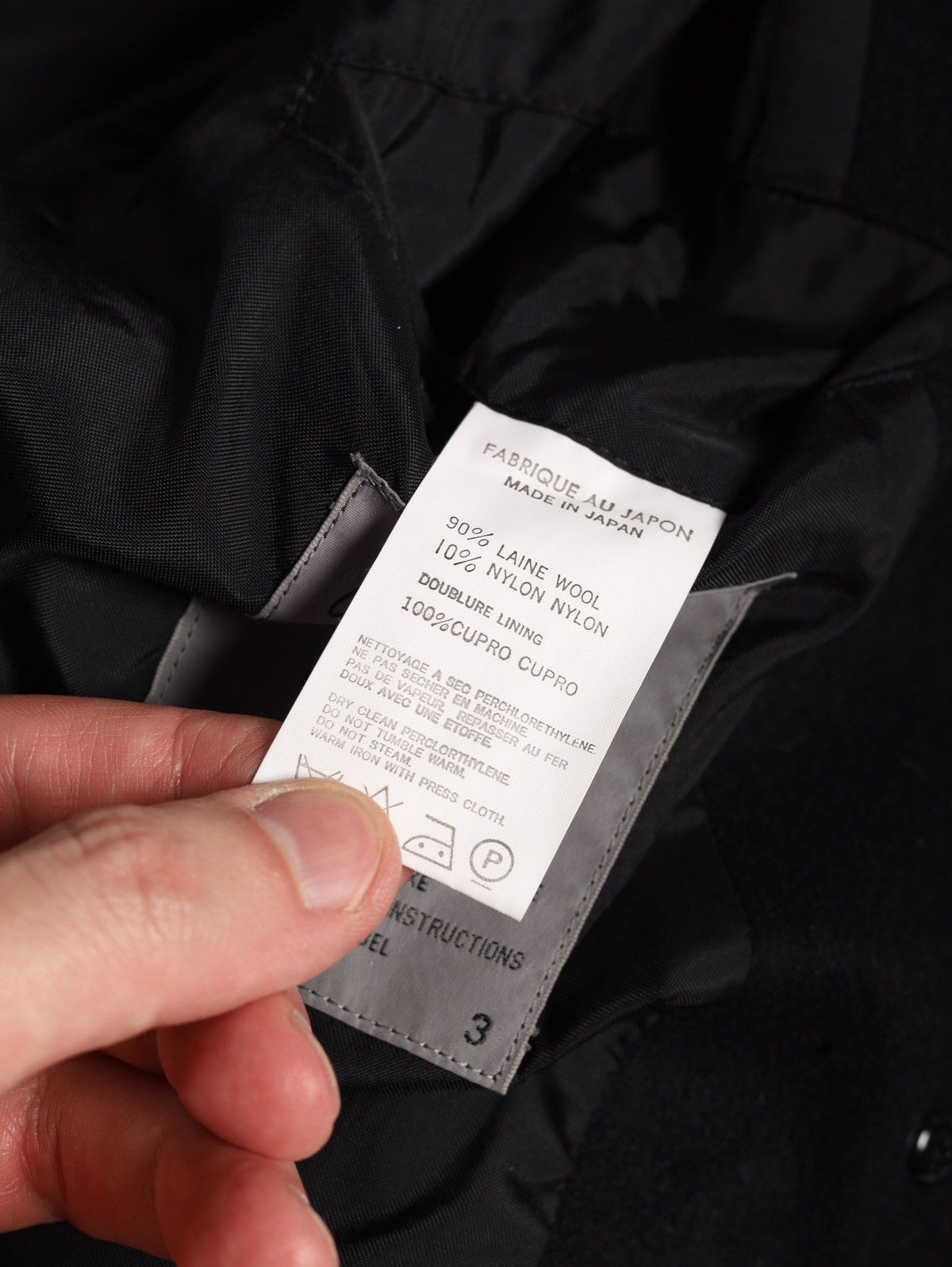 Yohji Yamamoto Yohji Yamamoto AW 2001 Archive Rare Napoleon Breasted Coat Size US M / EU 48-50 / 2 - 14 Thumbnail