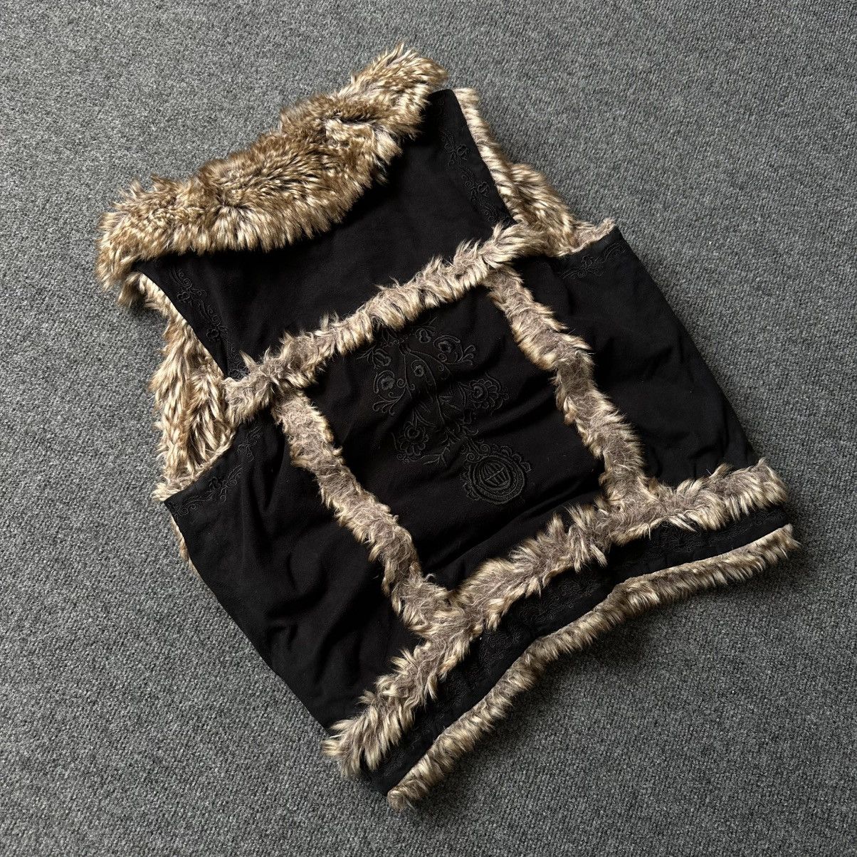 Comme des Garcons VTG Faux Fur Vest Desigual Size 40 Hype Trend Staff Pick 00 Size S / US 4 / IT 40 - 3 Thumbnail