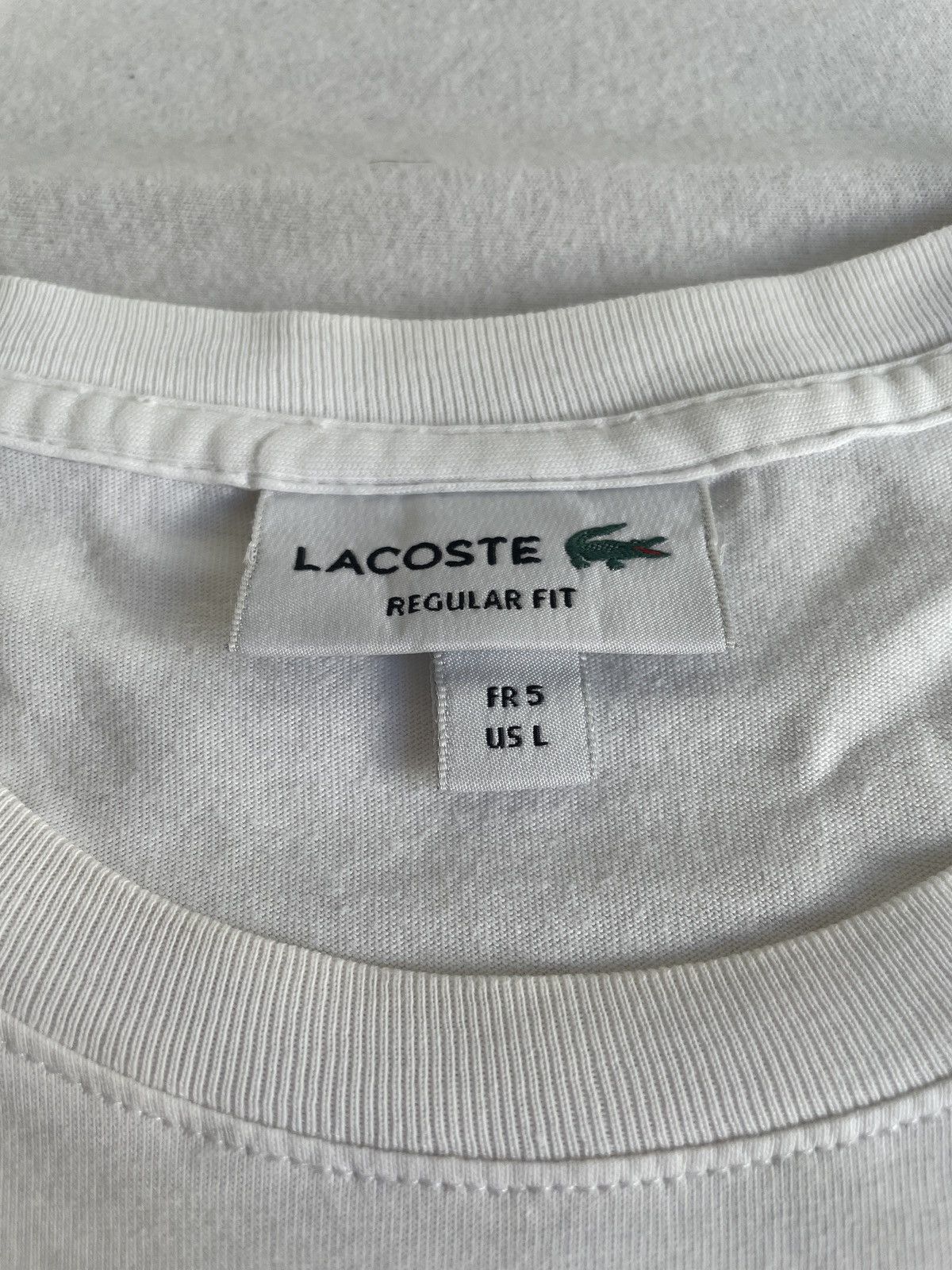 Lacoste Lacoste T-Shirt Size US L / EU 52-54 / 3 - 3 Thumbnail