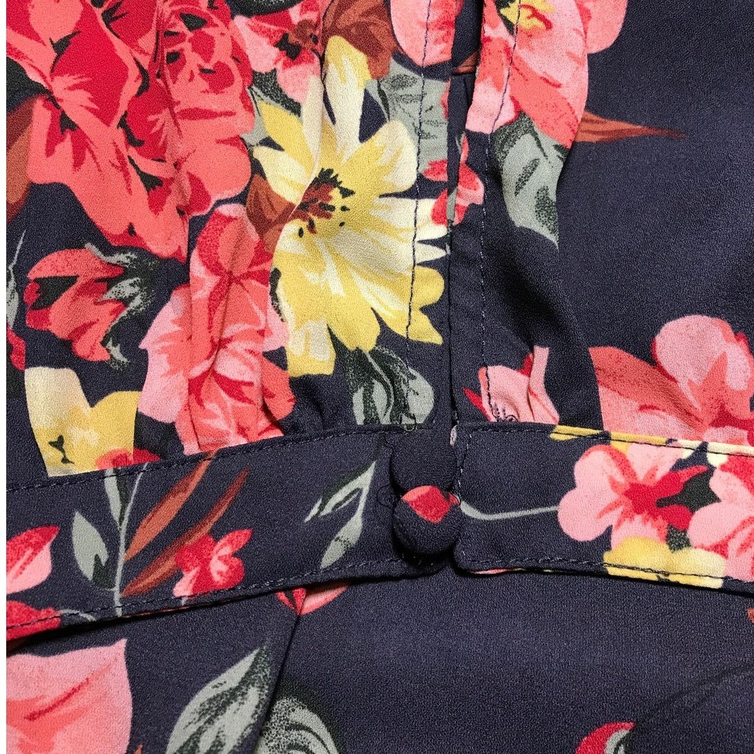 Other Torrid Floral Scoop Neck Cold Shoulder Long Sleeve Blouse 4X Size 4XL / US 24-26 - 6 Thumbnail