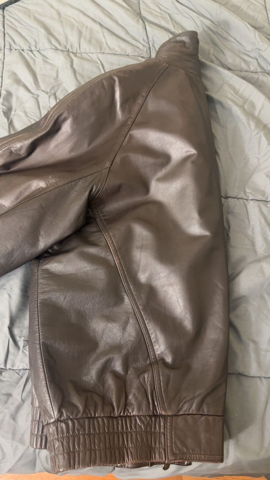 Members Only Vintage Leather Jacket