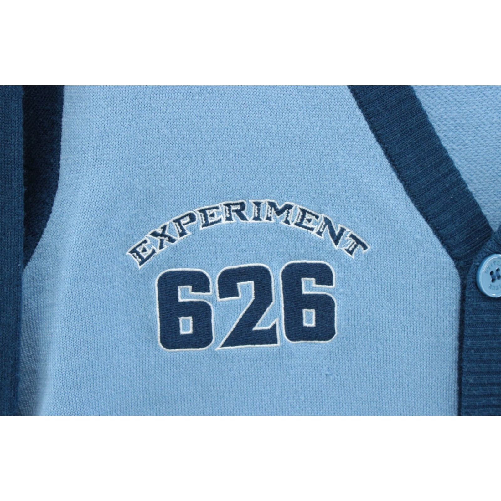 Disney Disney Stitch Cardigan Sweater Men's XL Button Up Knit Cartoon Experiment 626 Size US XL / EU 56 / 4 - 4 Thumbnail