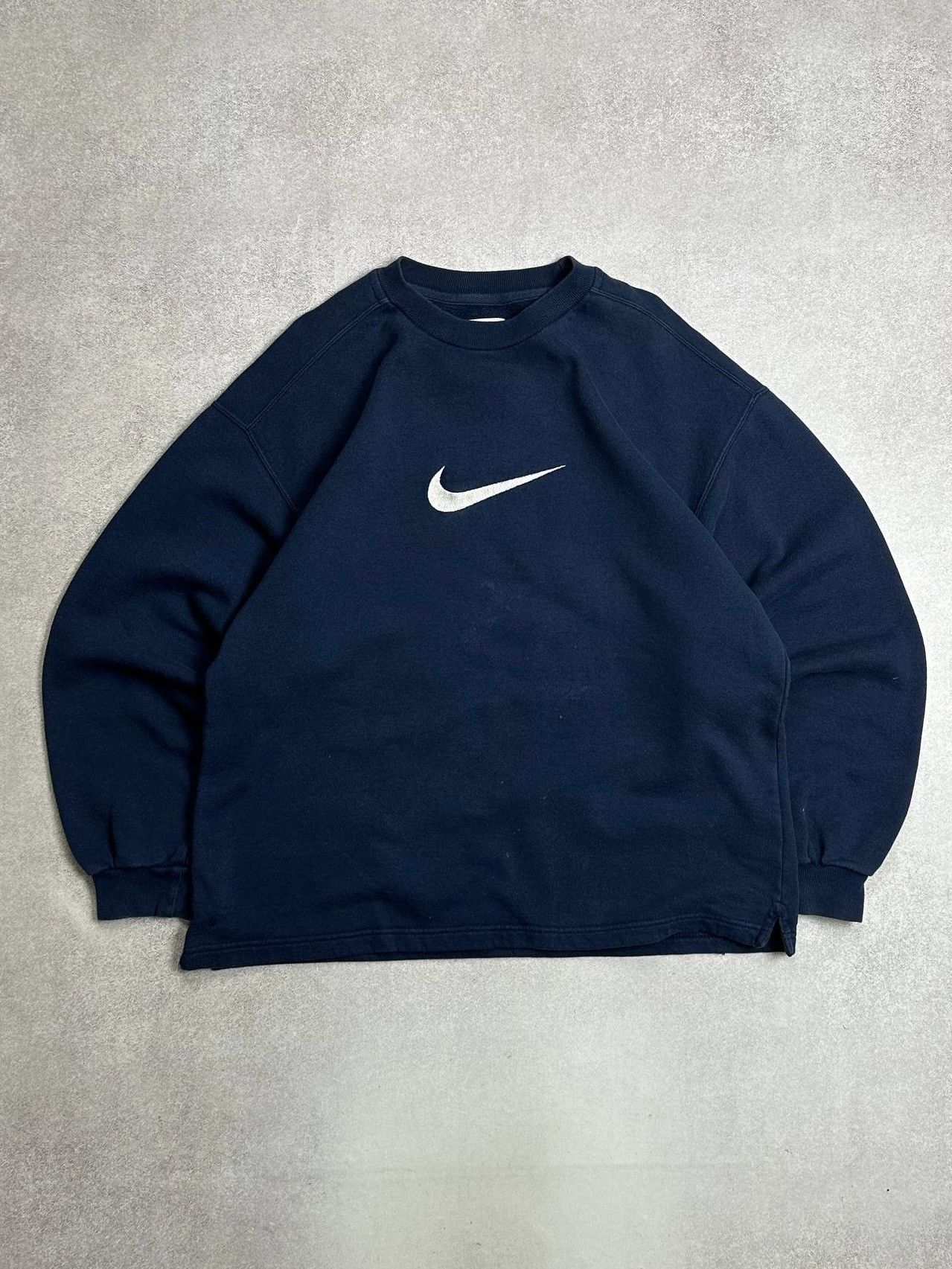 Nike Vintage Nike Central Swoosh Archival Sweatshirt Mens S Size US S / EU 44-46 / 1 - 1 Thumbnail