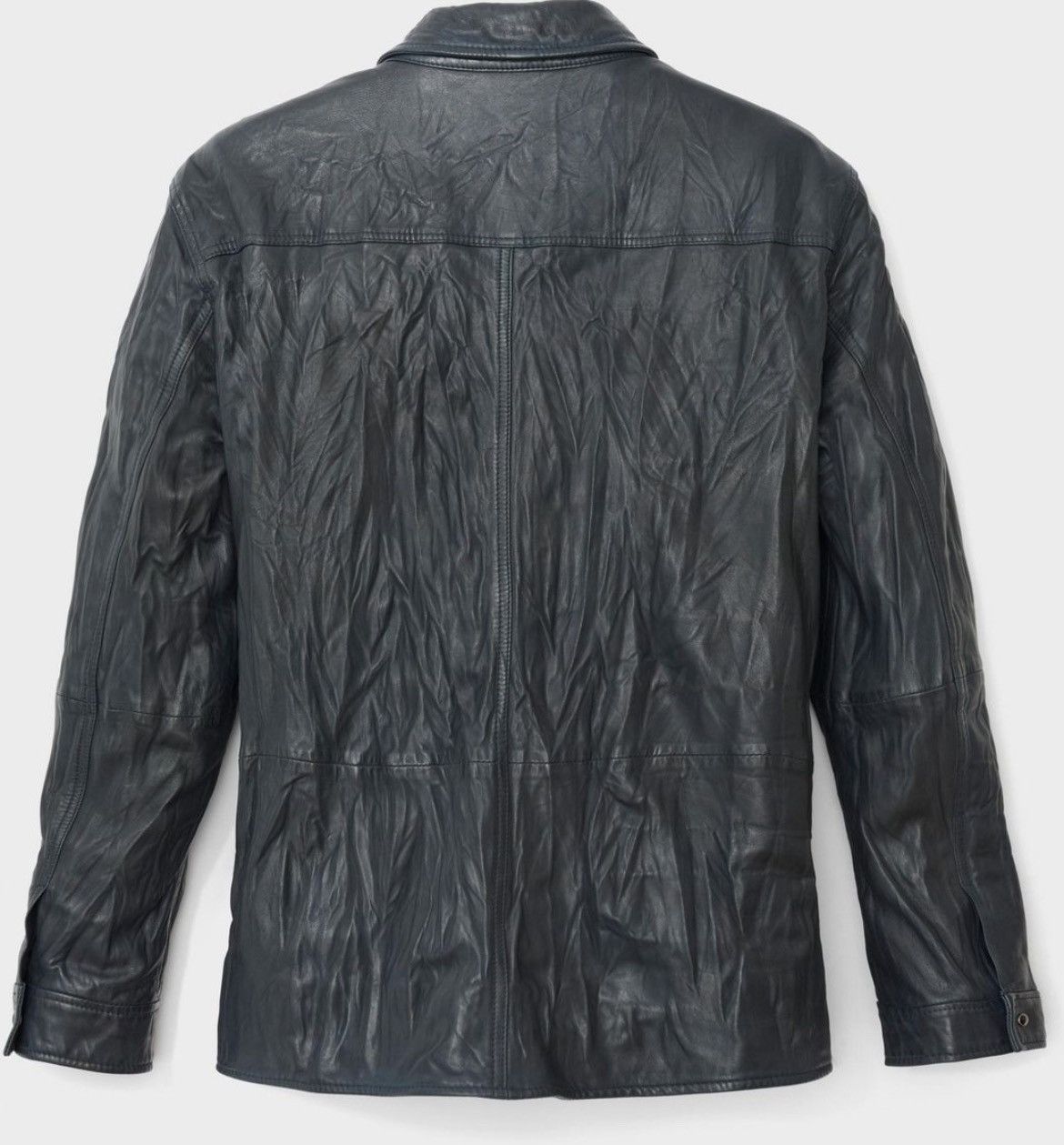 John Varvatos Lionel leather shirt jacket. Medium Size US M / EU 48-50 / 2 - 7 Thumbnail