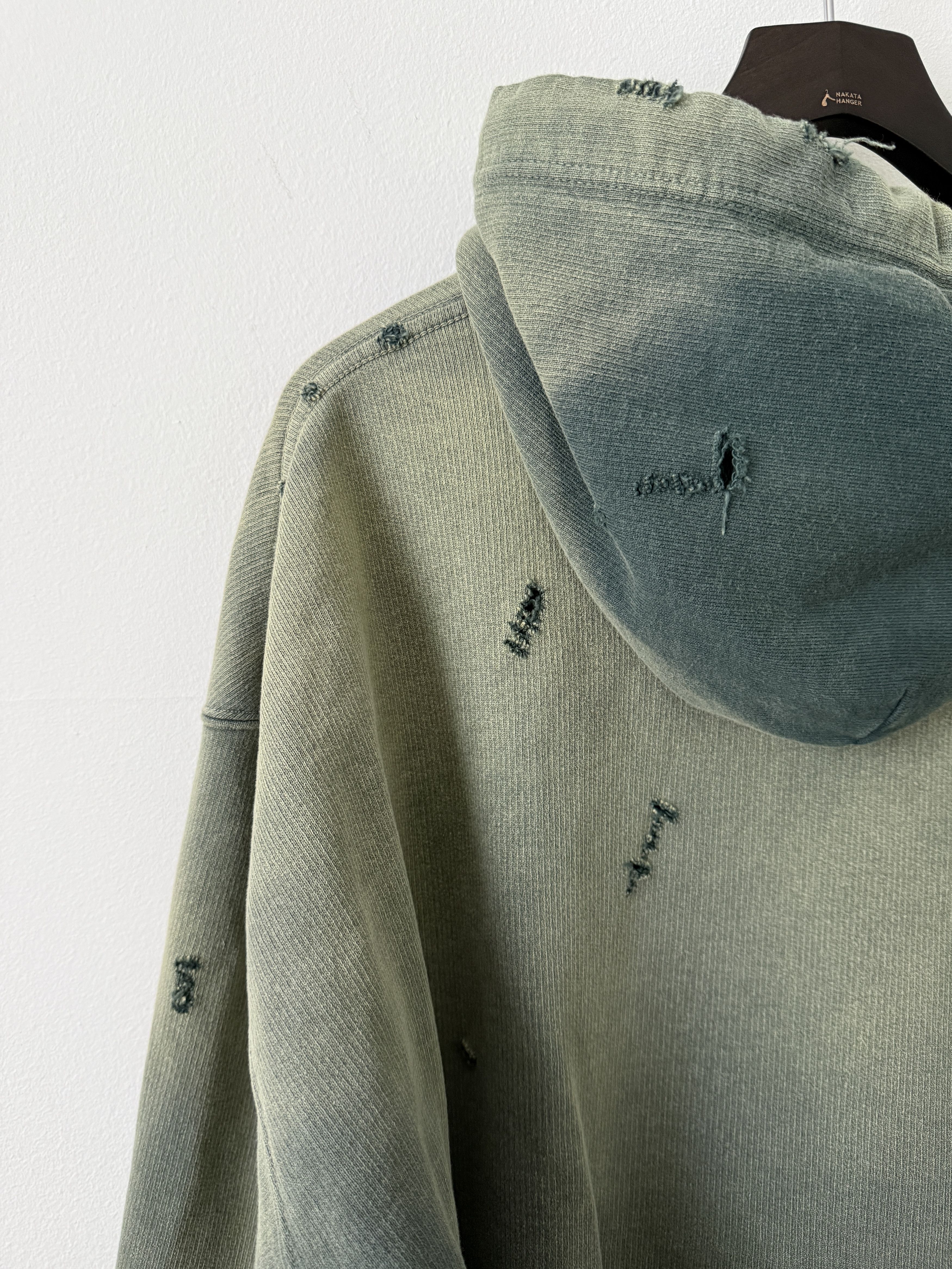 Maison MIHARA YASUHIRO Sun Faded Distressed Pullover Hoodie Size US S / EU 44-46 / 1 - 20 Thumbnail