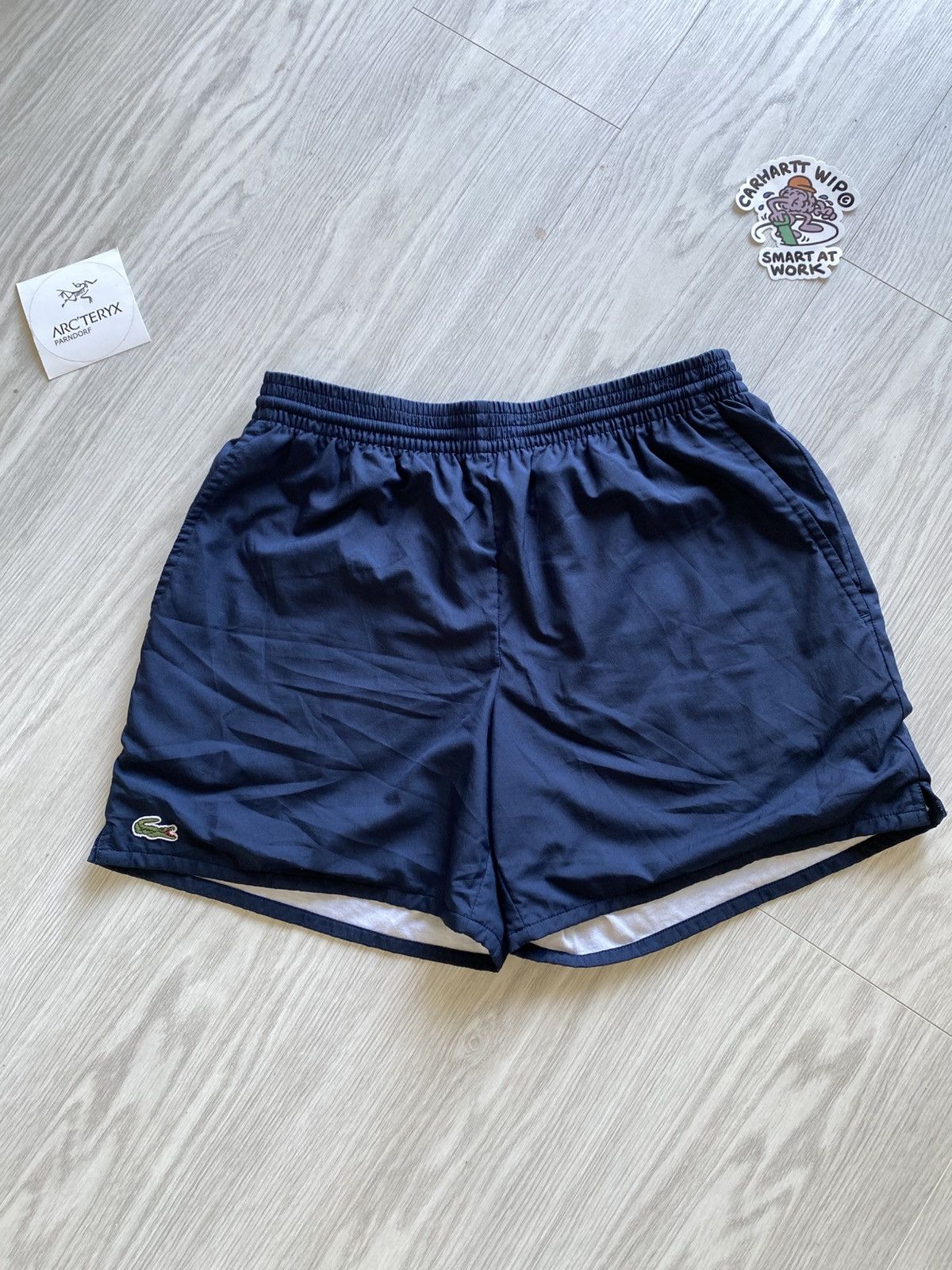 Lacoste × Vintage Vintage Swim Shorts Lacoste Sport Size US 32 / EU 48 - 1 Thumbnail