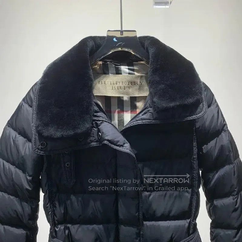 Burberry Burberry Women's Black Nylon Down Jacket. Size XS / US 0-2 / IT 36-38 - 3 Thumbnail