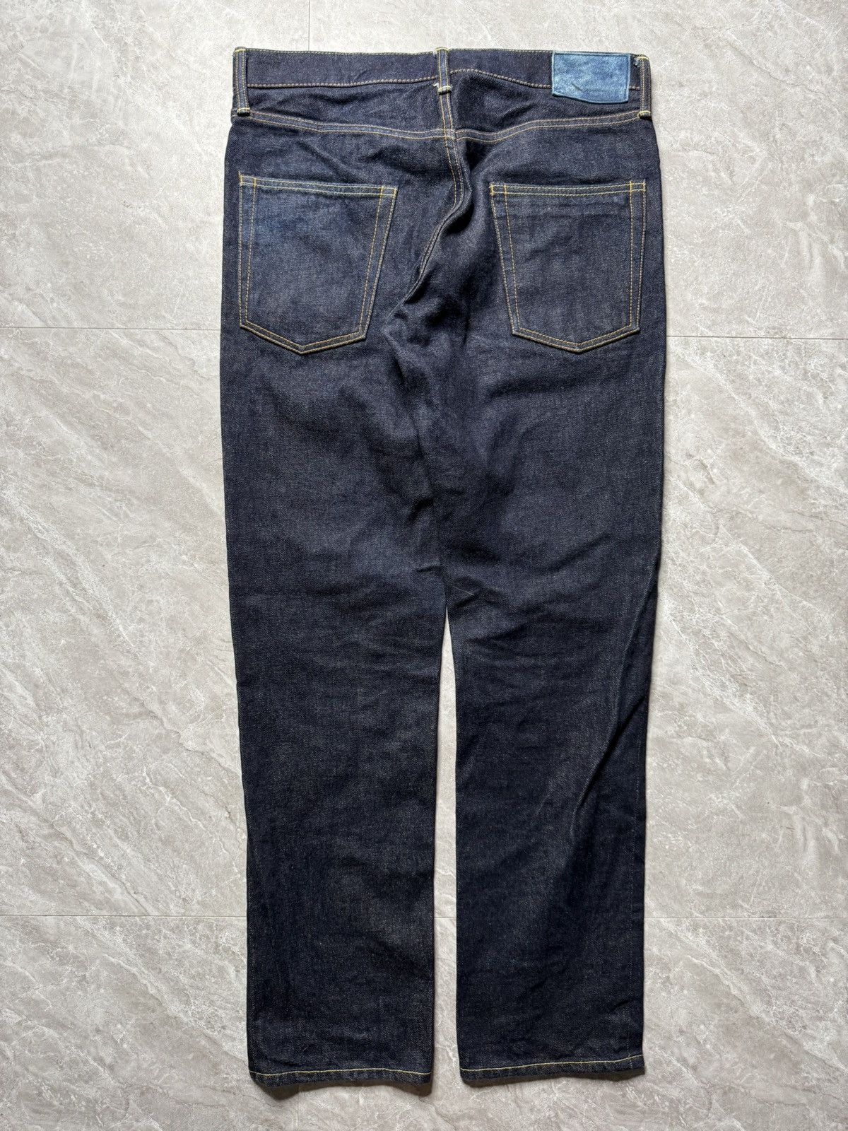 Visvim Visvim S/S 19 03R Selvedge Waist Raw Indigo Dyed Jeans Size US 32 / EU 48 - 2 Thumbnail