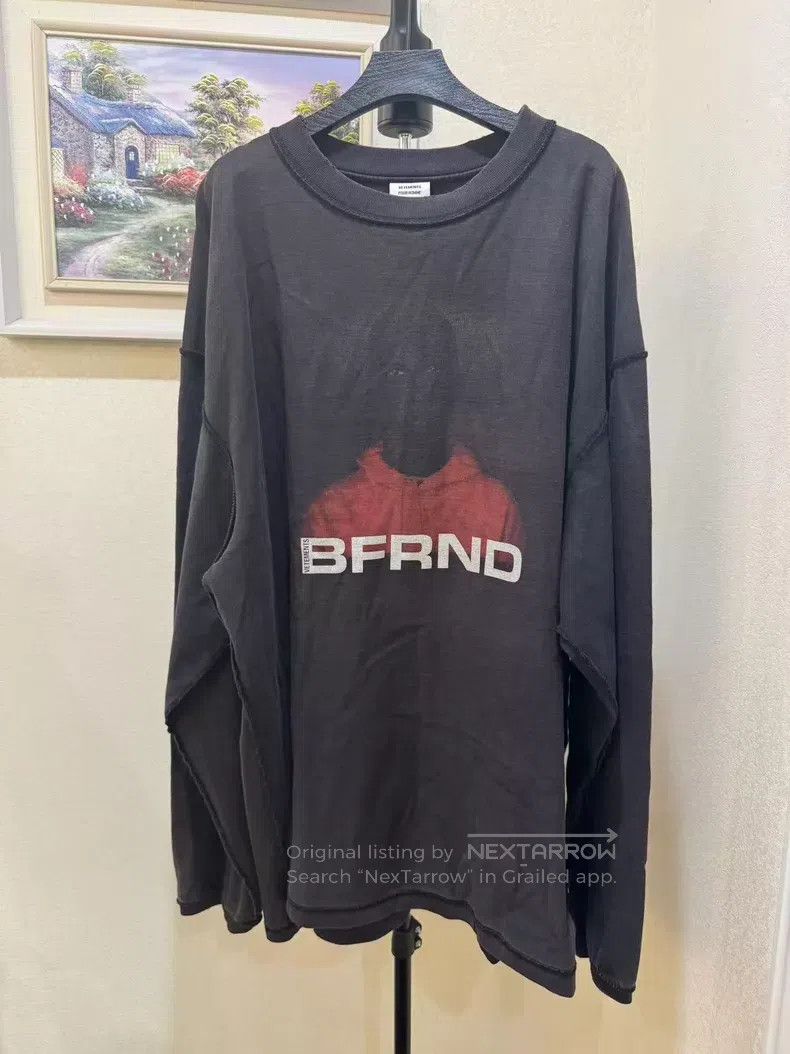 Vetements VETEMENTS Black Long Sleeve T-Shirt Size US M / EU 48-50 / 2 - 1 Thumbnail