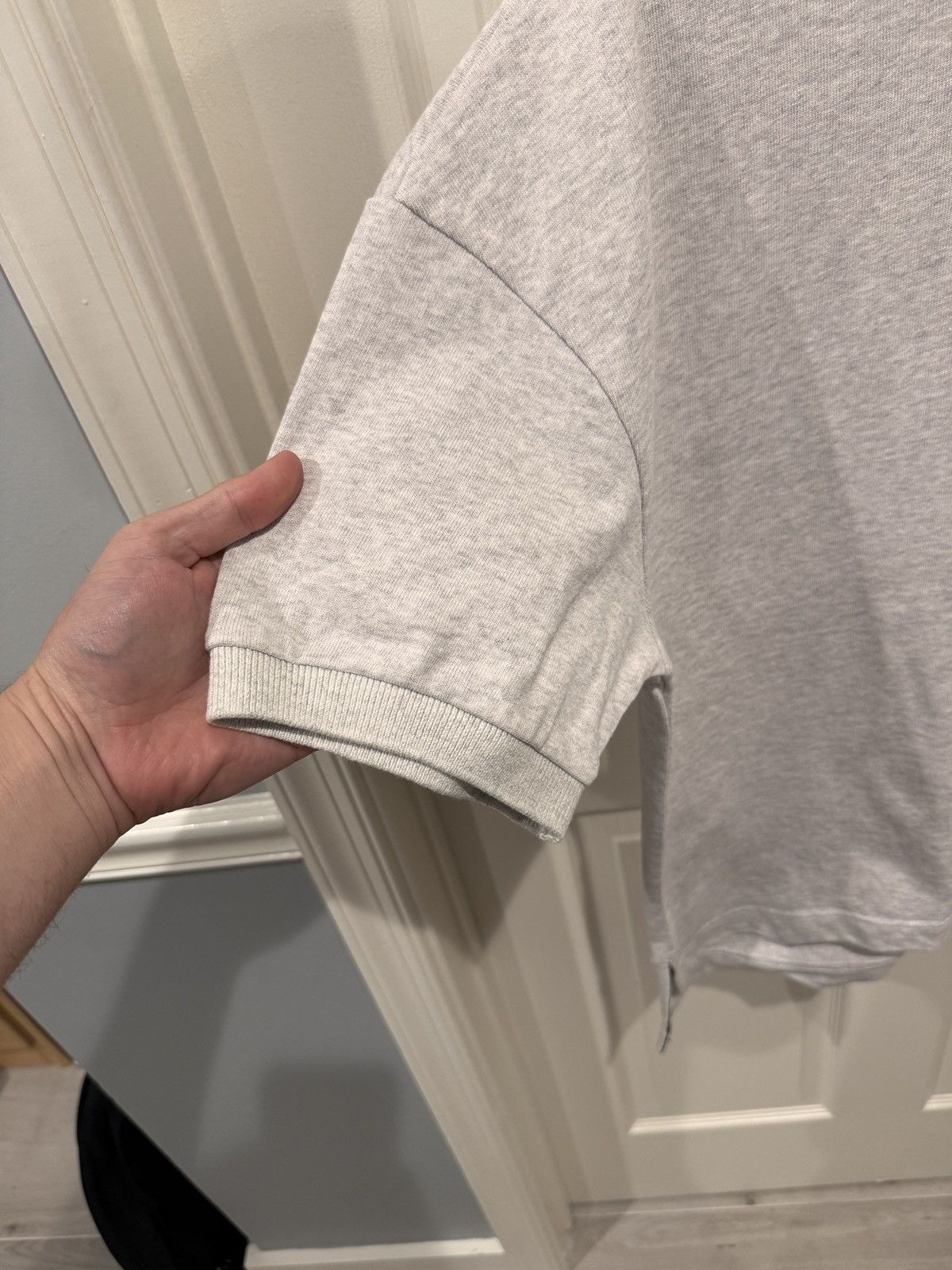Alexander Wang Alexander Wang Heather Grey Collared Shirt size XL Size US XL / EU 56 / 4 - 7 Thumbnail