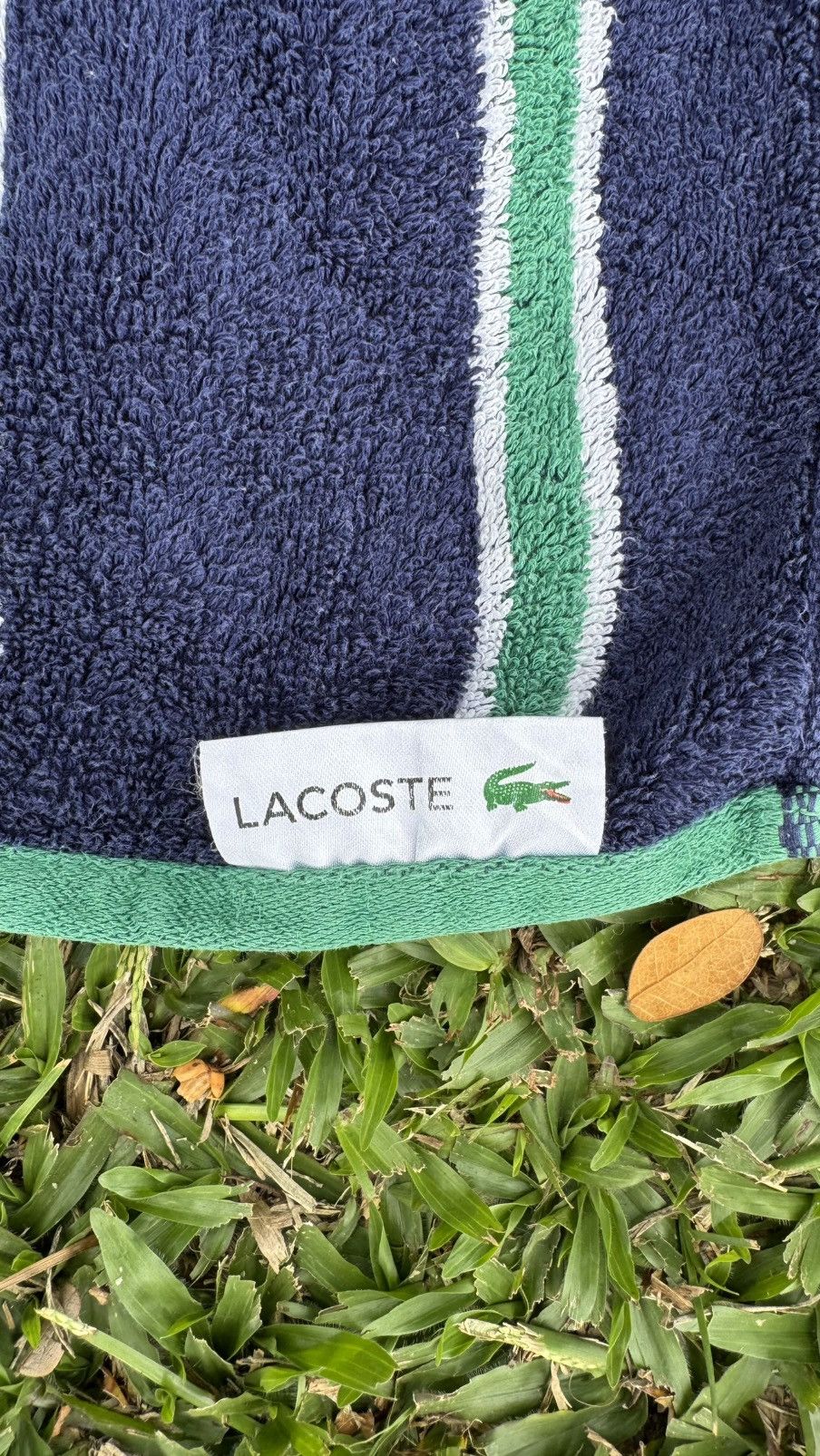 Lacoste Lacoste face towel Size ONE SIZE - 4 Thumbnail