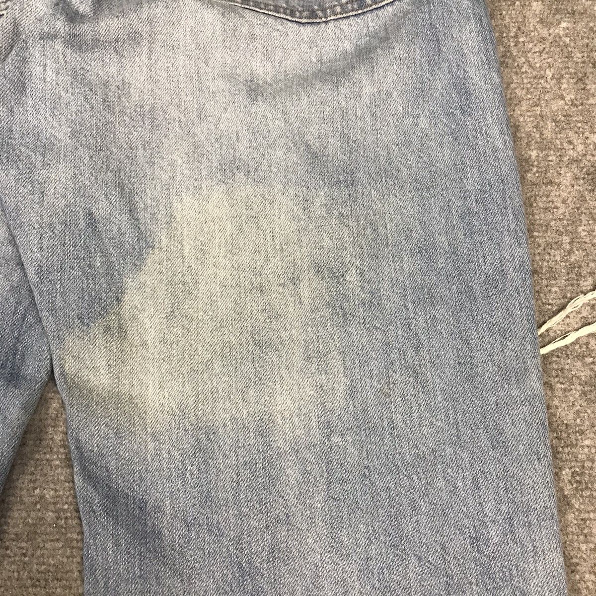 Japanese Brand × Uniqlo UNIQLO DISTRESSED DENIM PANTS BAGGY STYLE Size US 27 - 9 Thumbnail