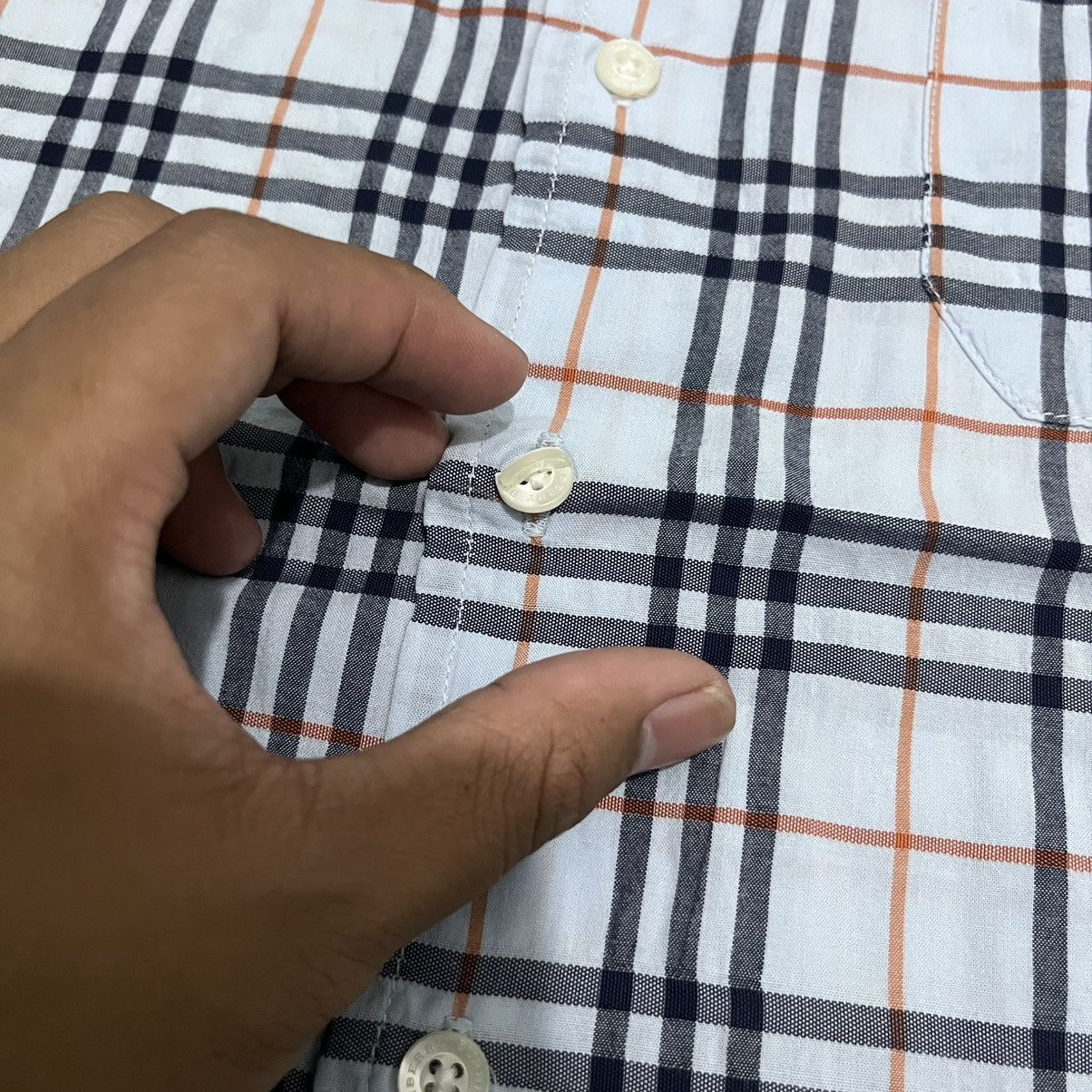 Burberry Burberry Nova Check Short Shirt Size US XL / EU 56 / 4 - 9 Thumbnail