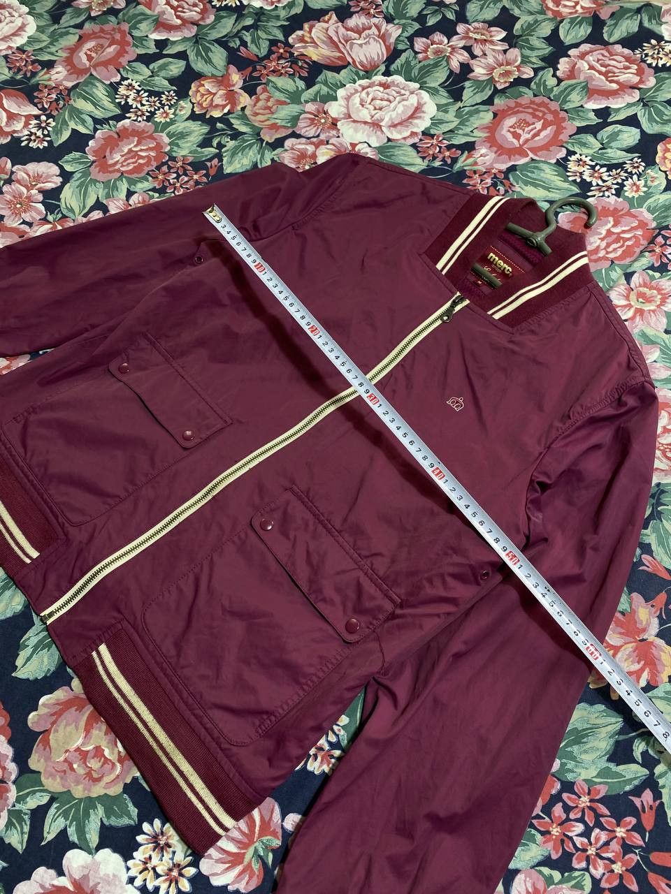Merc × Vintage MERC London England Campbell jacket Burgundy SIZE Mlight Size US M / EU 48-50 / 2 - 2 Thumbnail