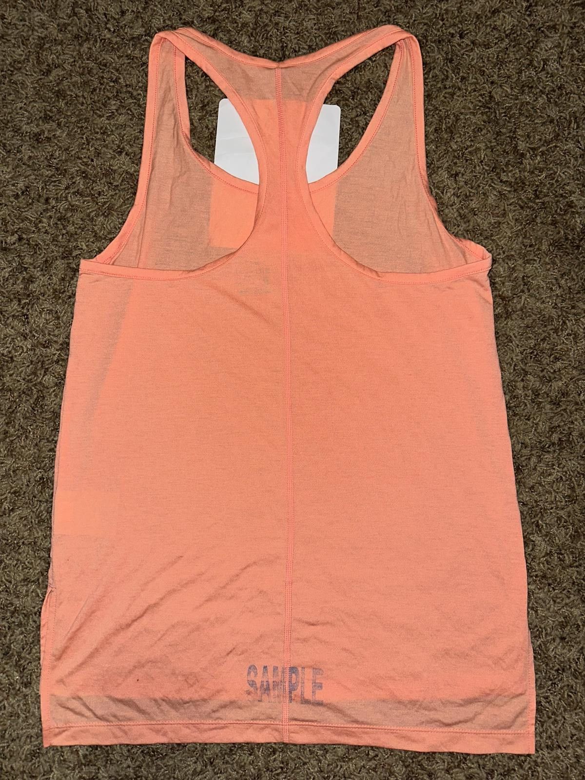 Nike Nike Women's Sleeveless Diffused Orange Layer Tank Top Size S / US 4 / IT 40 - 3 Thumbnail