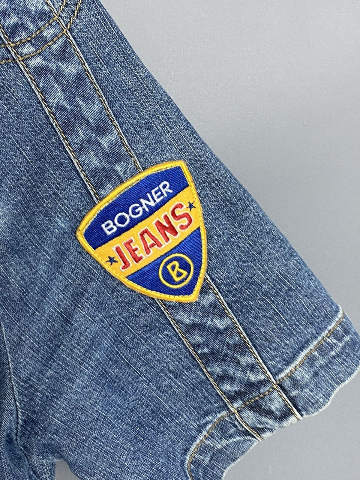 Vintage Unisex Vintage Bogner Jeans Overalls Racing Style Size 27" / US 4 / IT 40 - 7 Thumbnail