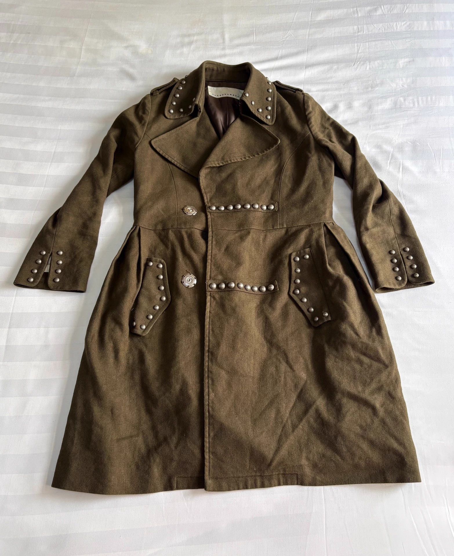 Sunao Kuwahara sunao kuwahara rivet cuffs collar coat CDG buttons Size XL / US 12-14 / IT 48-50 - 1 Thumbnail