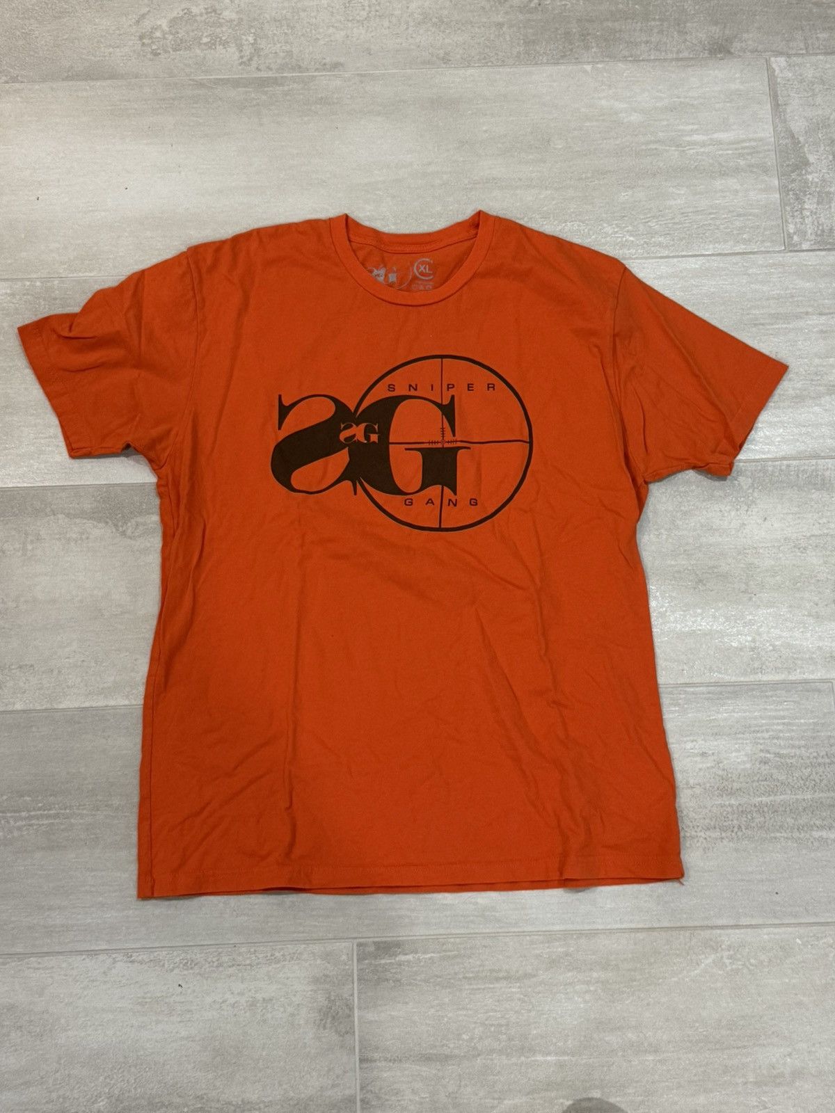 Sniper Gang Sniper Gang Kodak Black Orange T Shirt Size US XL / EU 56 / 4 - 1 Thumbnail