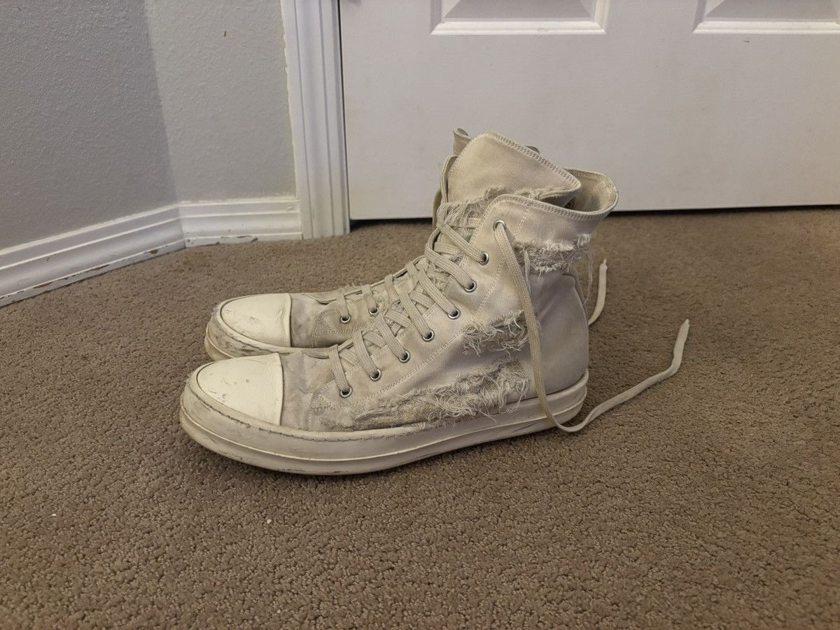 Rick Owens Rick Owen Thrashed Ramones Size US 11 / EU 44 - 4 Thumbnail