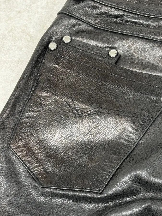 Versace Versace Black Multi-Zips Biker Leather Pants Size US 32 / EU 48 - 9 Thumbnail