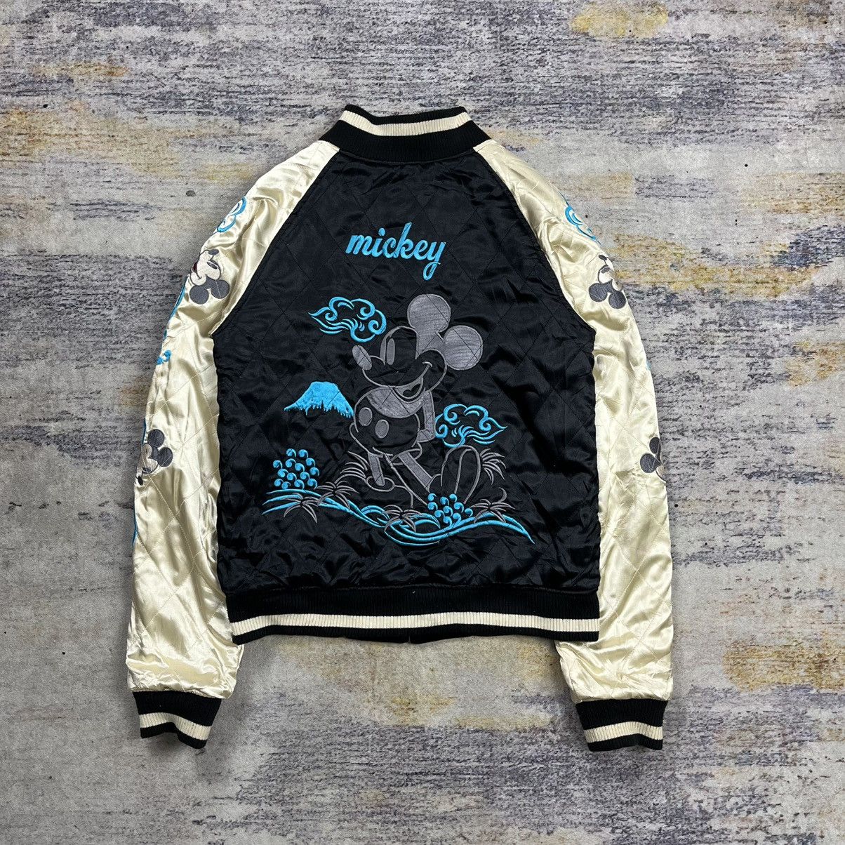 Disney Vintage 90s Disney velvet reversible souvenir sukajan jacket Size M / US 6-8 / IT 42-44 - 5 Thumbnail