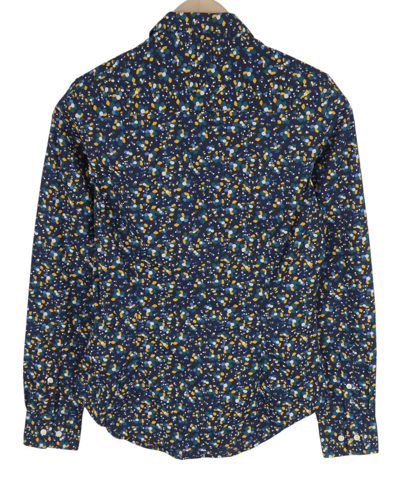 Gant LURE FLORAL EU34 Blue Colourful Button-Up Shirt 85148 Size XS / US 0-2 / IT 36-38 - 2 Thumbnail